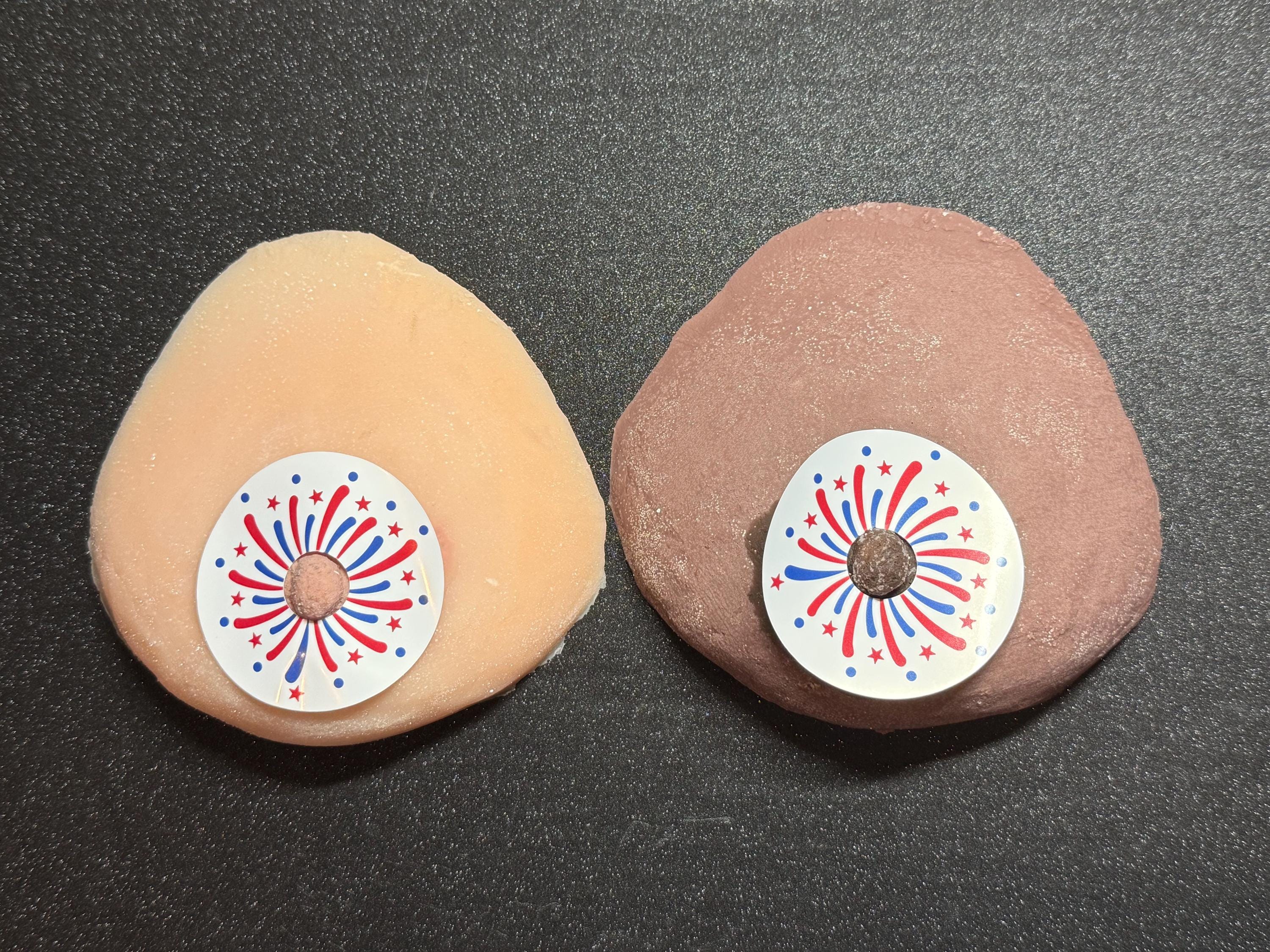 July 4th Firework Nipple Pasties | Independence Day Decor | Discreet Packaging