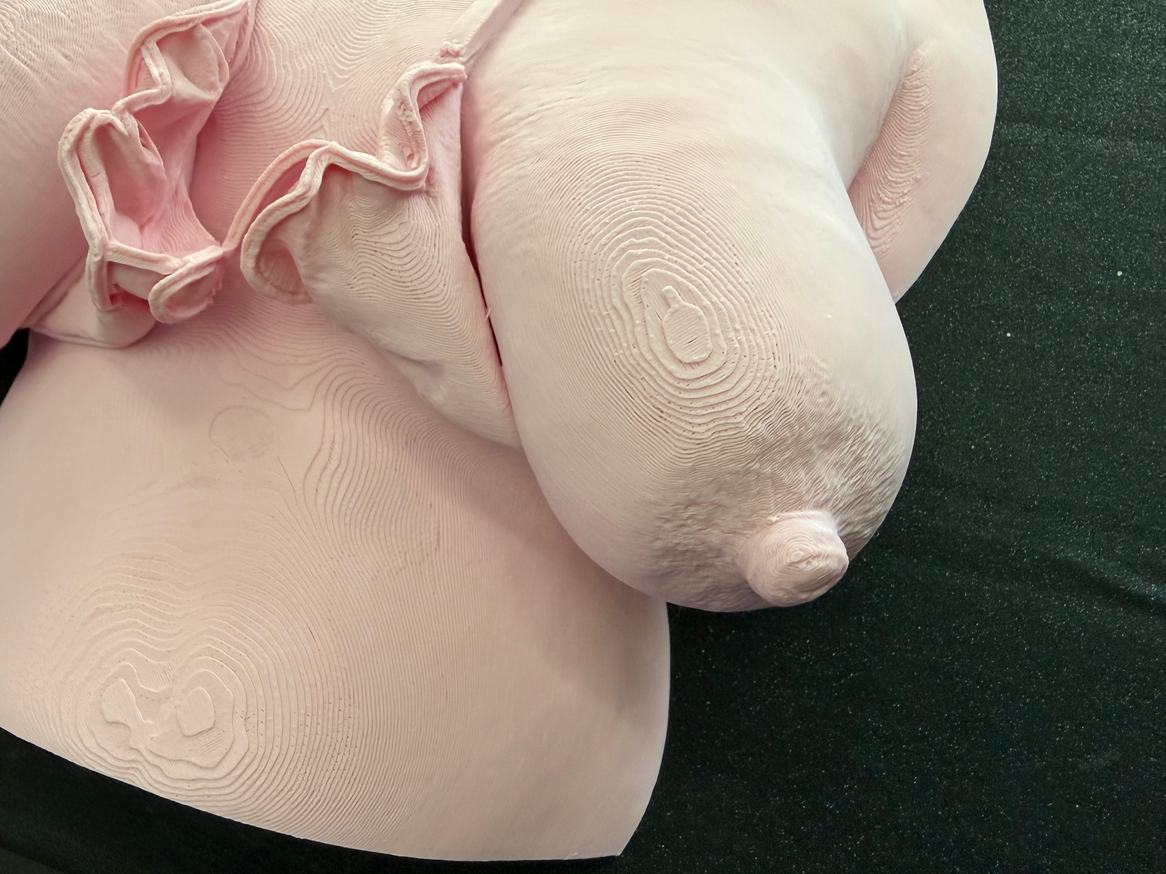 C-Kret Bathing Suit Torso Wall Sculpture – Feminine Body Art Decor