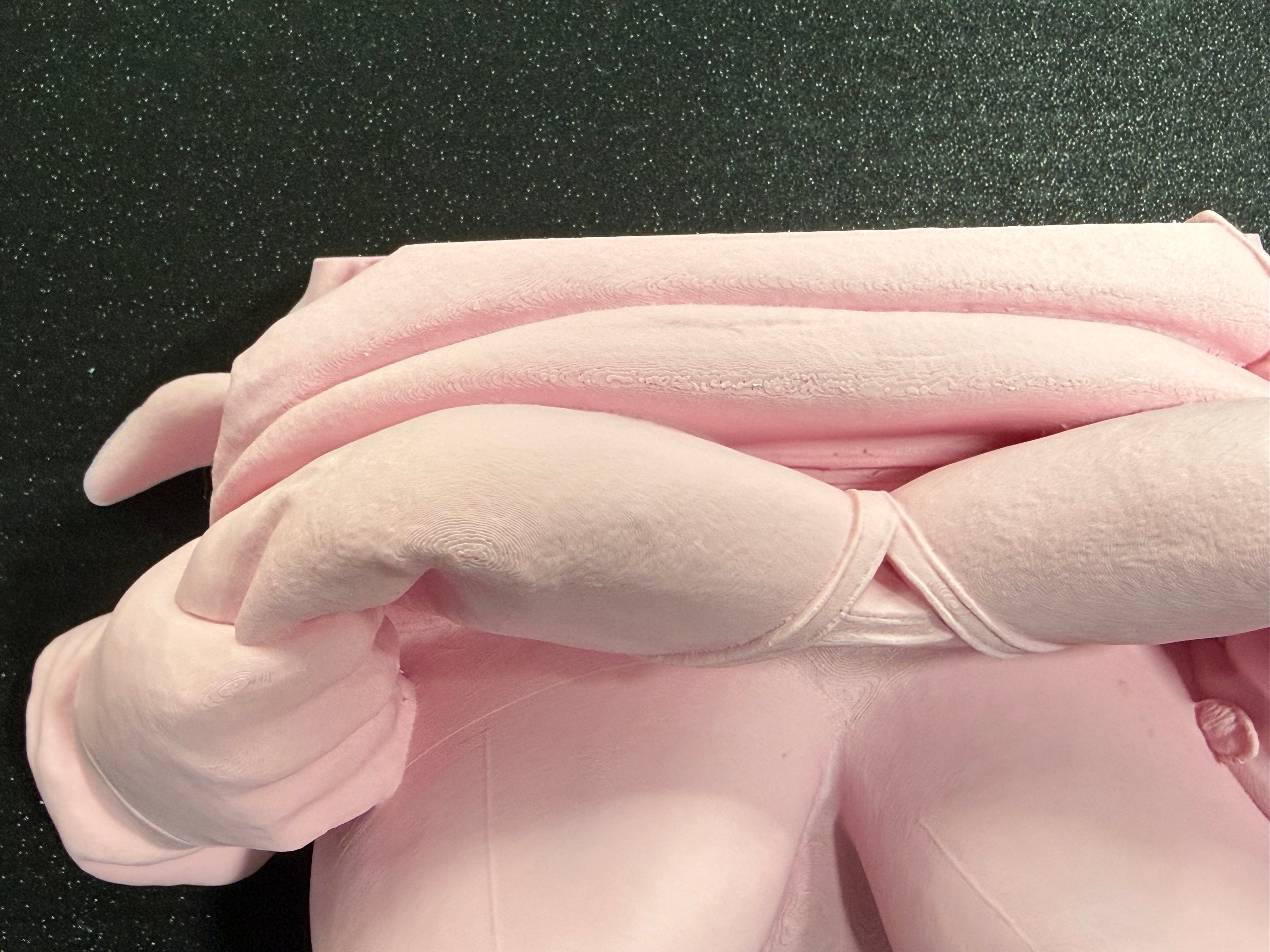 Lifting Bra Boob Wall Sculpture | 3D Printed Sensual Body Art | Bold Bedroom or Studio Decor