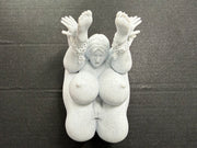 Body Positive Female Sculpture | Curvy Figurative Art Decor | Discreet Packaging