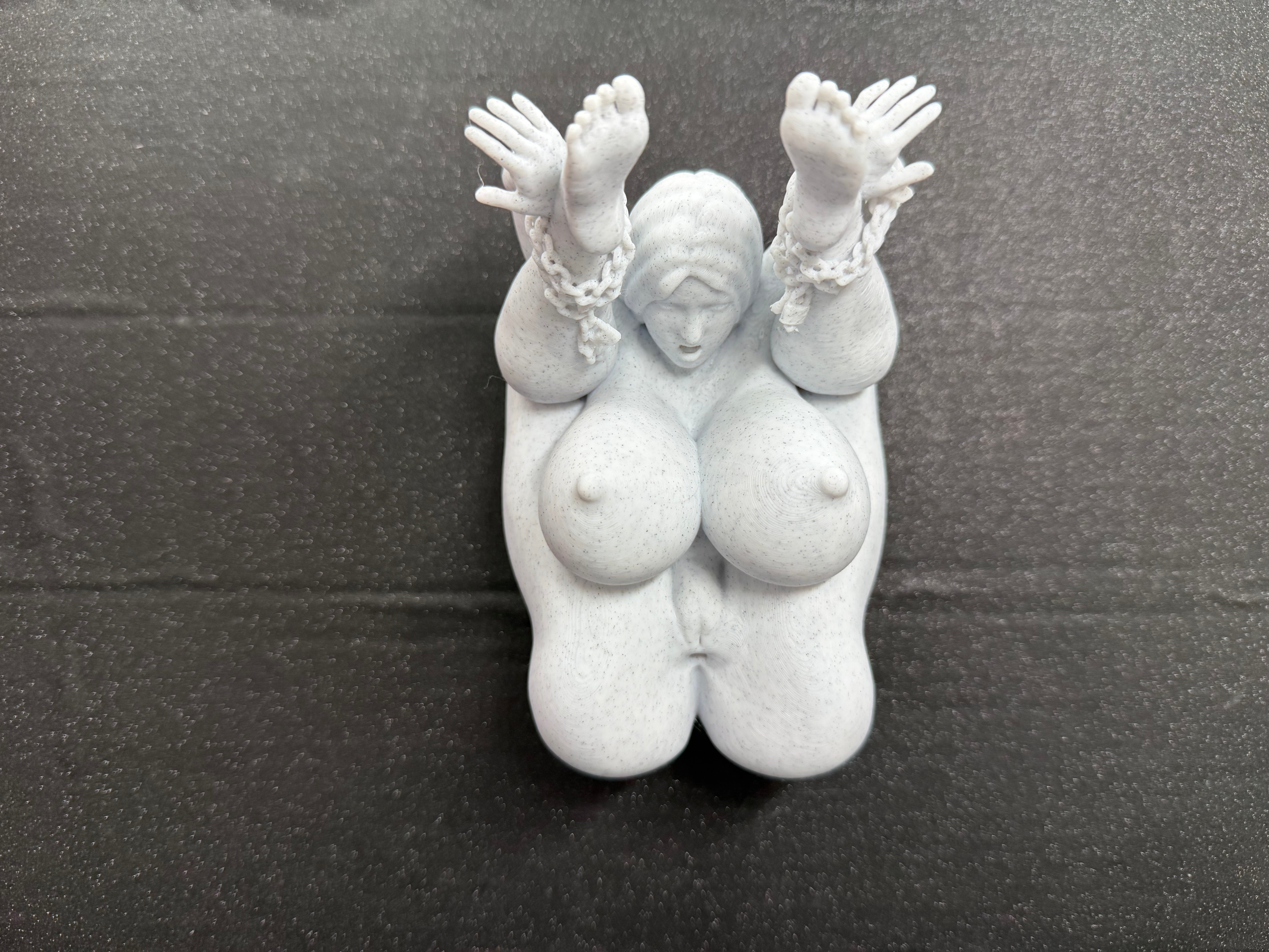 Body Positive Female Sculpture | Curvy Figurative Art Decor | Discreet Packaging