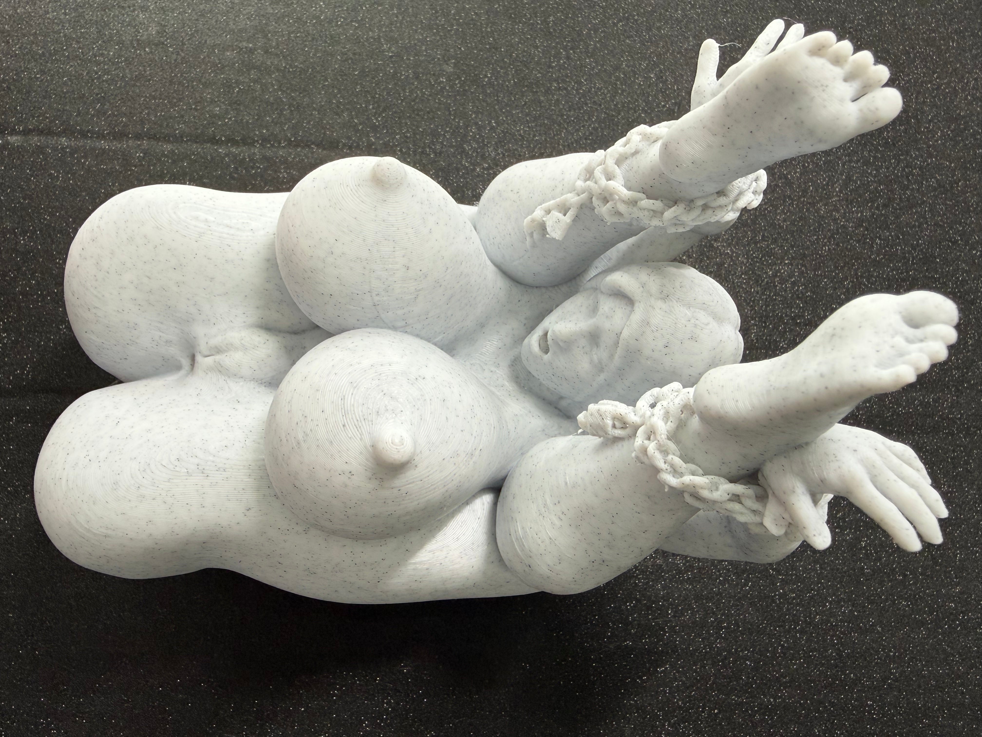 Body Positive Female Sculpture | Curvy Figurative Art Decor | Discreet Packaging