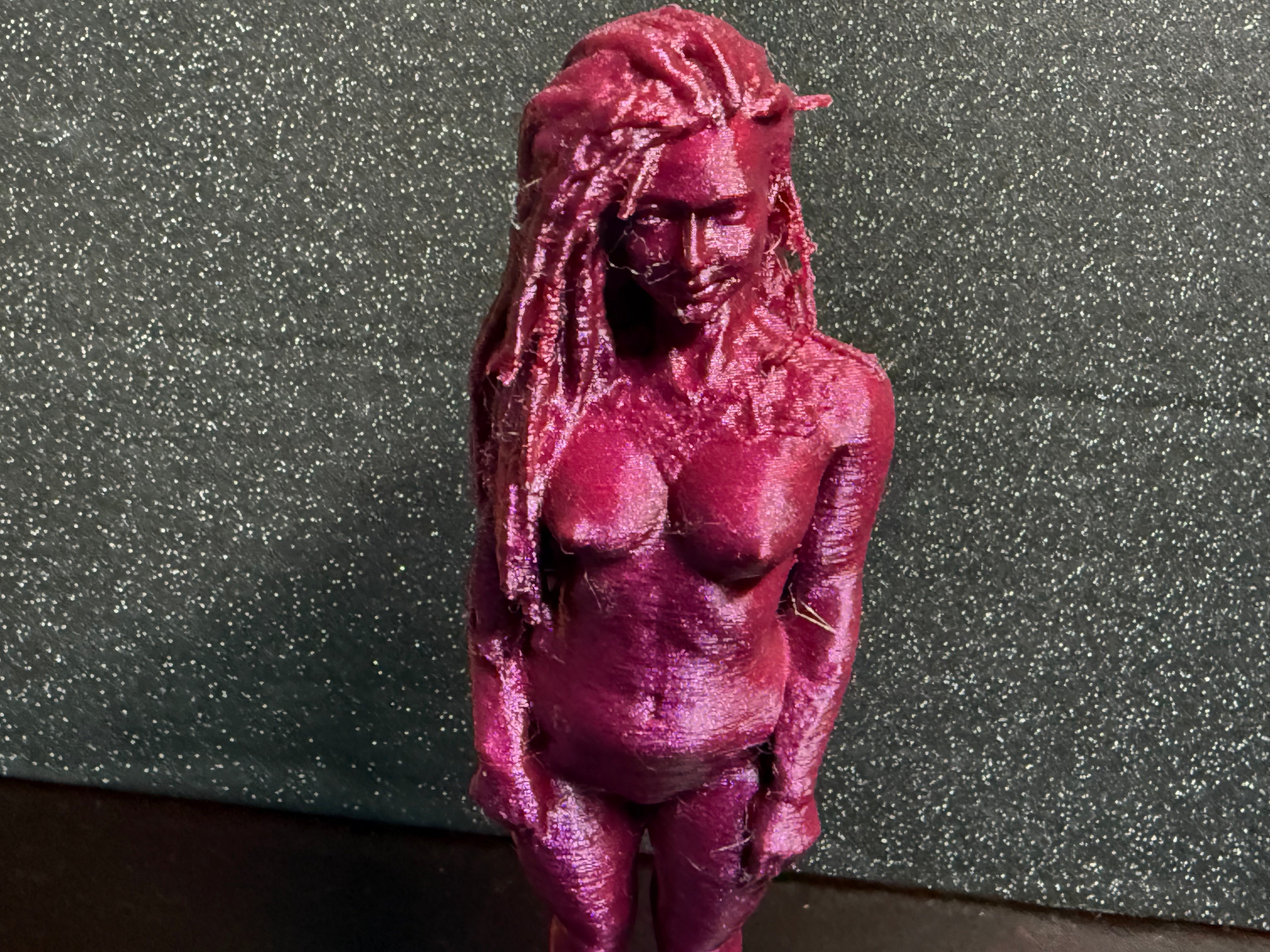 Sensual Female Figurine Sculpture | 3D Printed Nude Woman Statue | Discreet Packaging