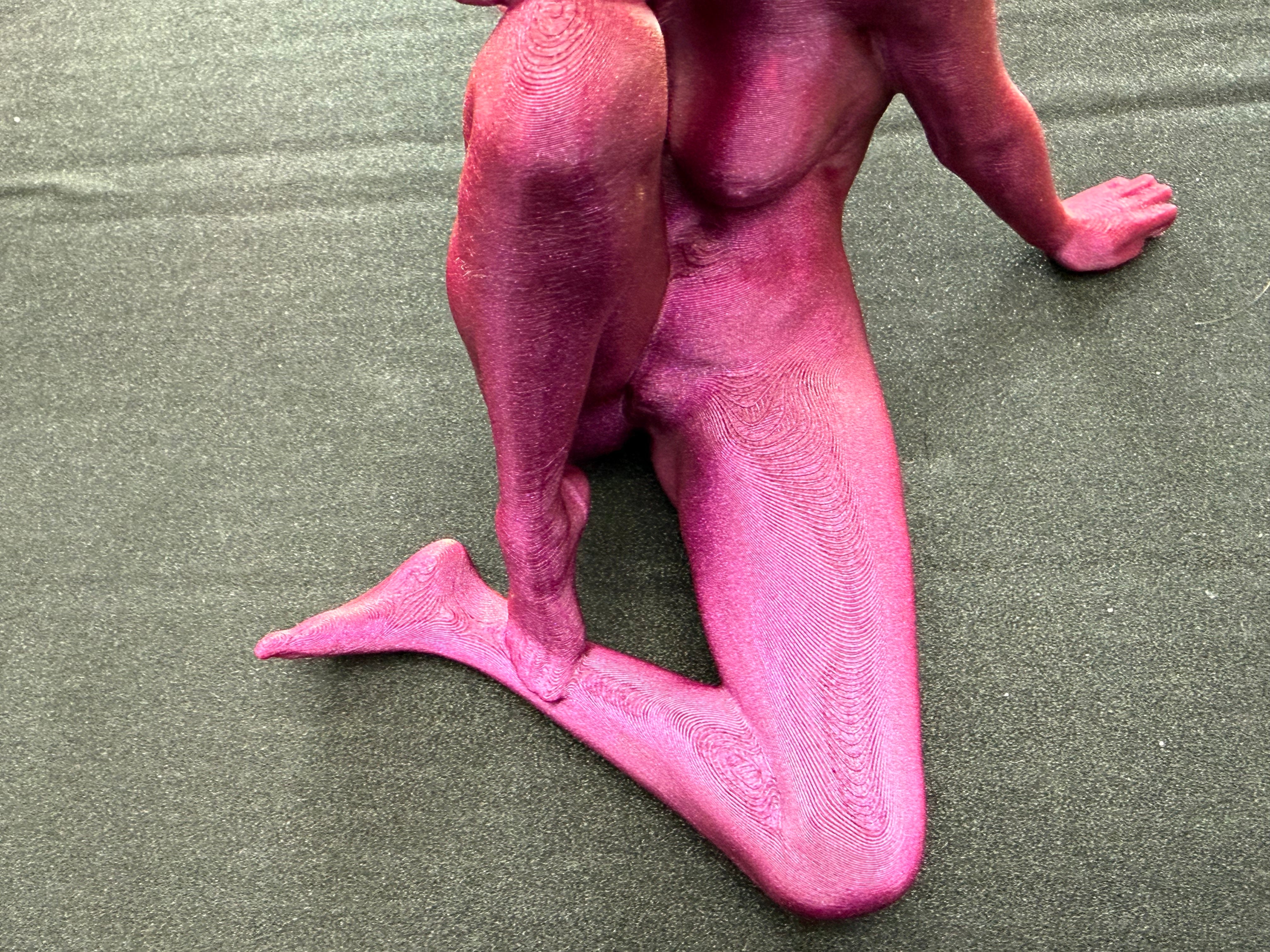 Seated Female Sculpture | Modern Artistic Figurine | C-Kret | Discreet Packaging