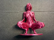 Modern Female Sculpture with Necklace | Artistic Figurine | Unique Home Decor | C-Kret Wear