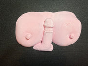 Erotic Sculpture Decor | Adult Humor Desk Sculpture | Bold Conversation Art | 3D Printed Novelty Gift | Bachelor Pad Decor | Discreet Packaging