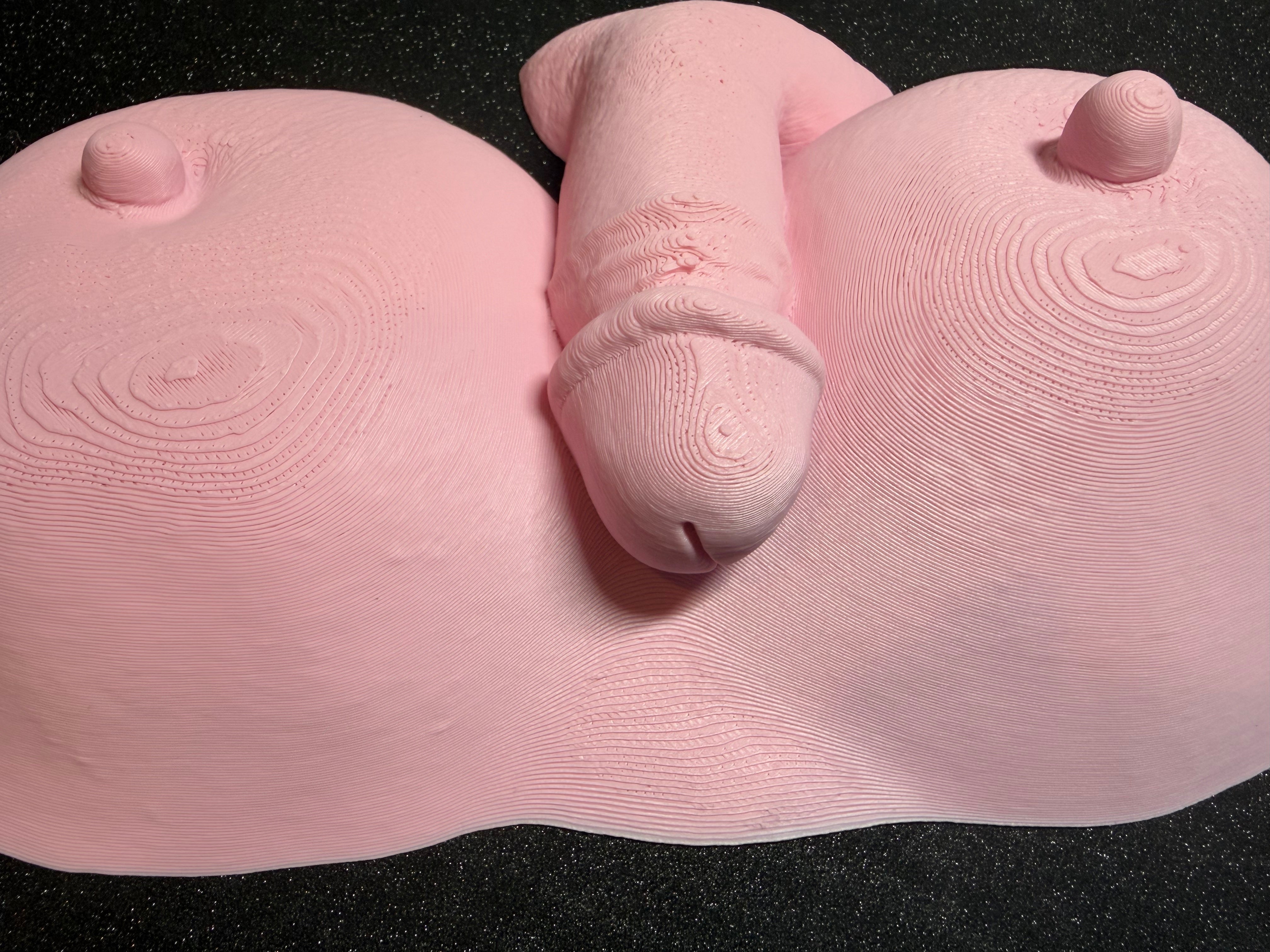 Erotic Sculpture Decor | Adult Humor Desk Sculpture | Bold Conversation Art | 3D Printed Novelty Gift | Bachelor Pad Decor | Discreet Packaging