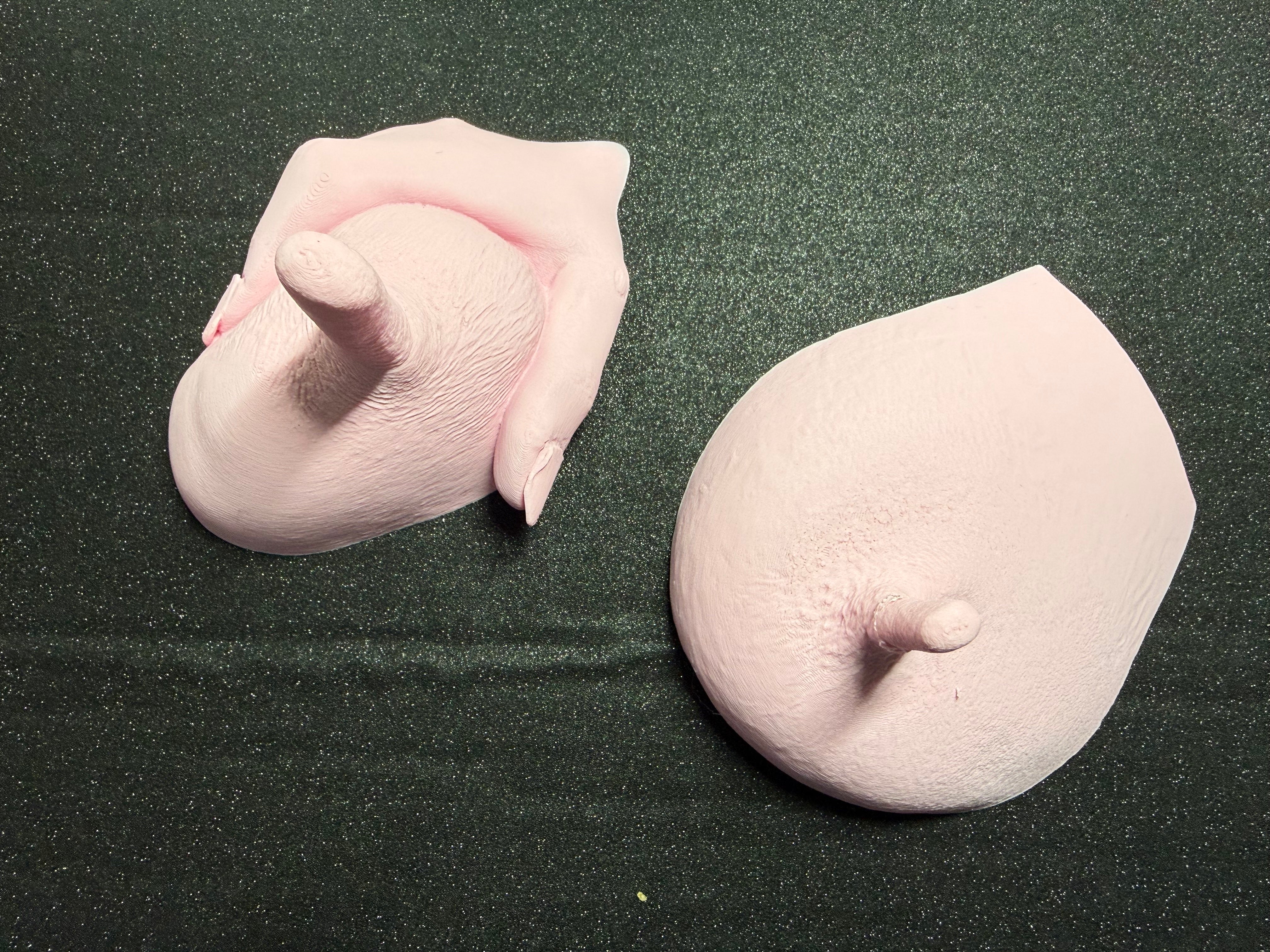 3D Printed Female Form Ring Holder | Body Positive Jewelry Display | Discreet Packaging