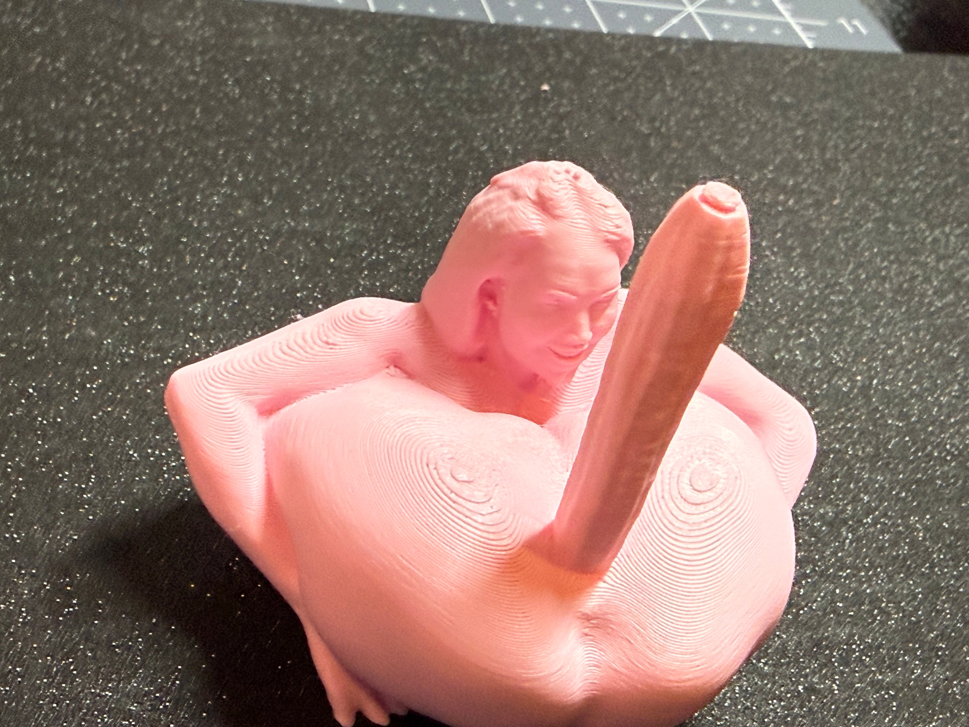 3D Printed Female Form Ring Holder | Body Positive Jewelry Display | Discreet Packaging