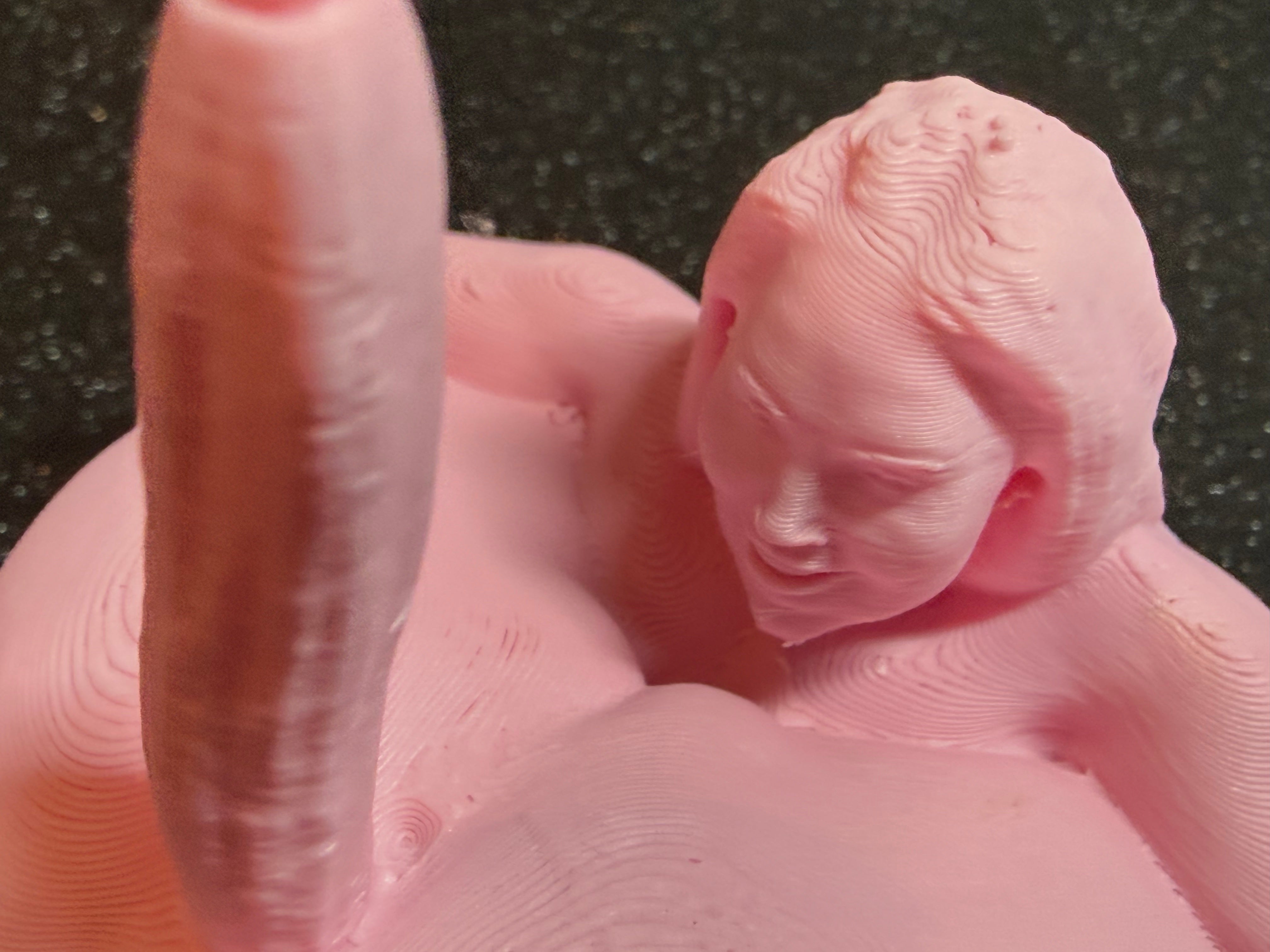 3D Printed Female Form Ring Holder | Body Positive Jewelry Display | Discreet Packaging