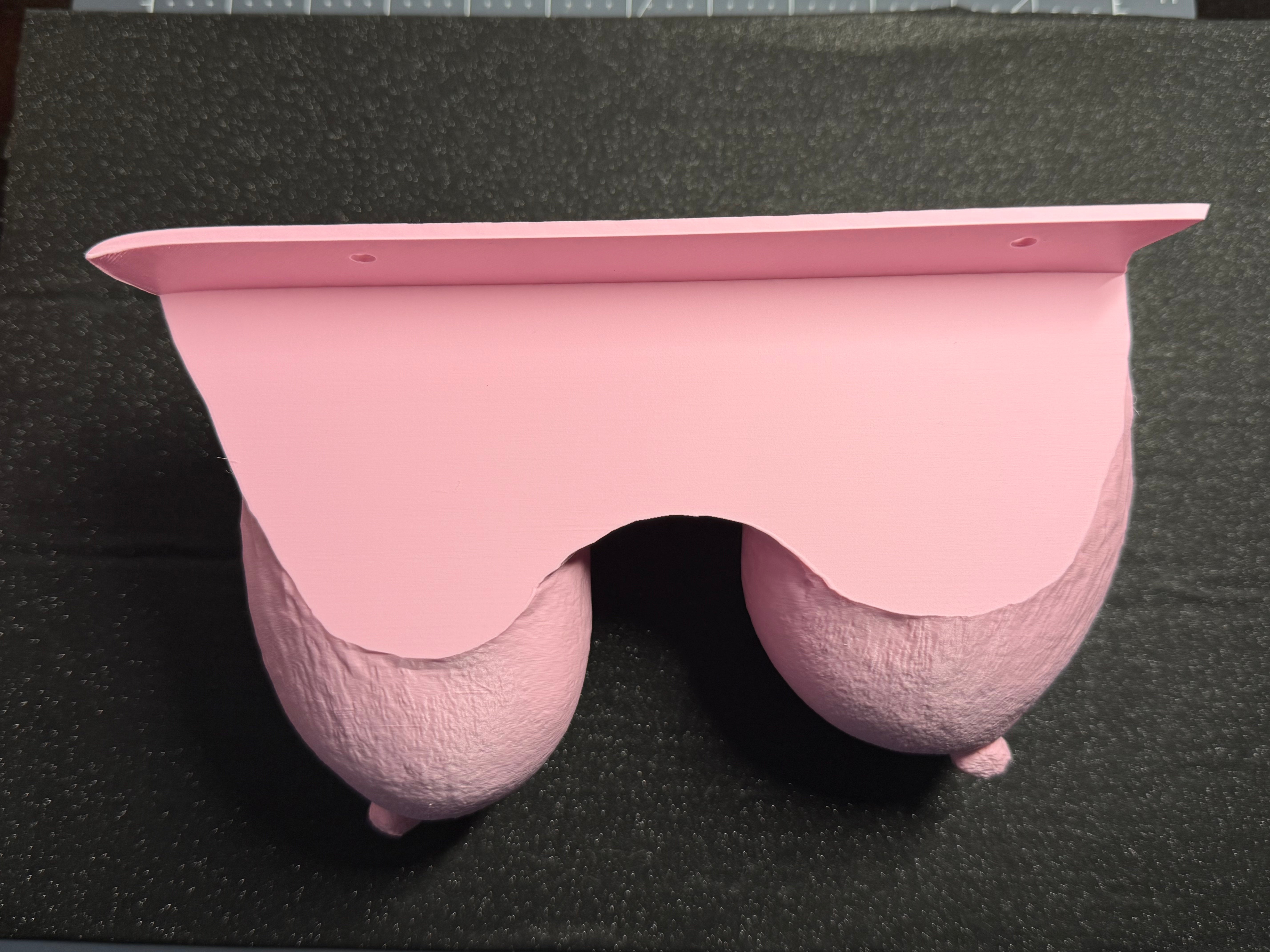 C-Kret Boob Shelf |Feminine Wall Shelf Decor for Perfume, Jewelry & Vanity Display | Discreet Packaging