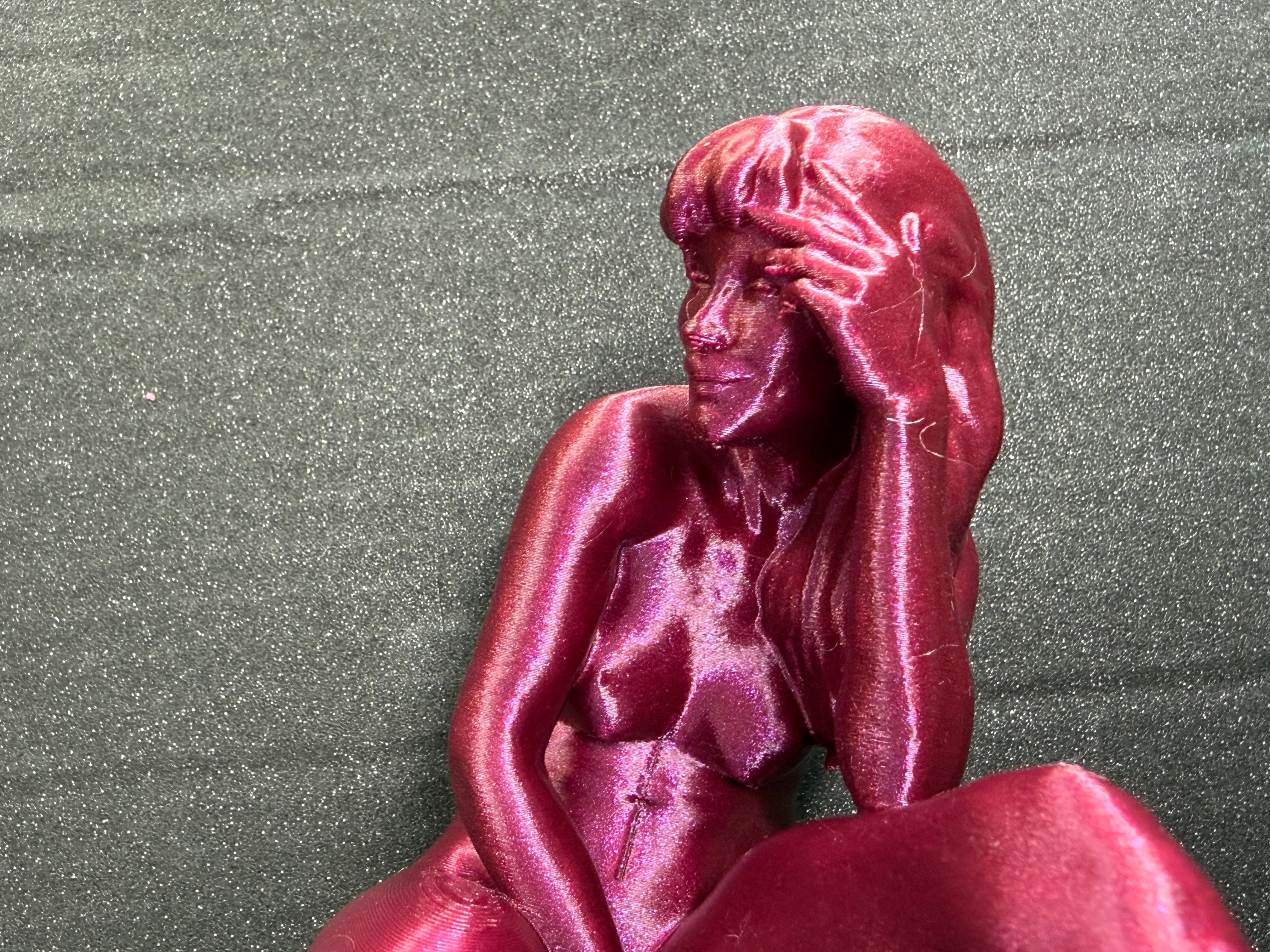 Abstract Thinking Woman Sculpture | Feminine Decor | C-Kret Wear | Discreet Packaging