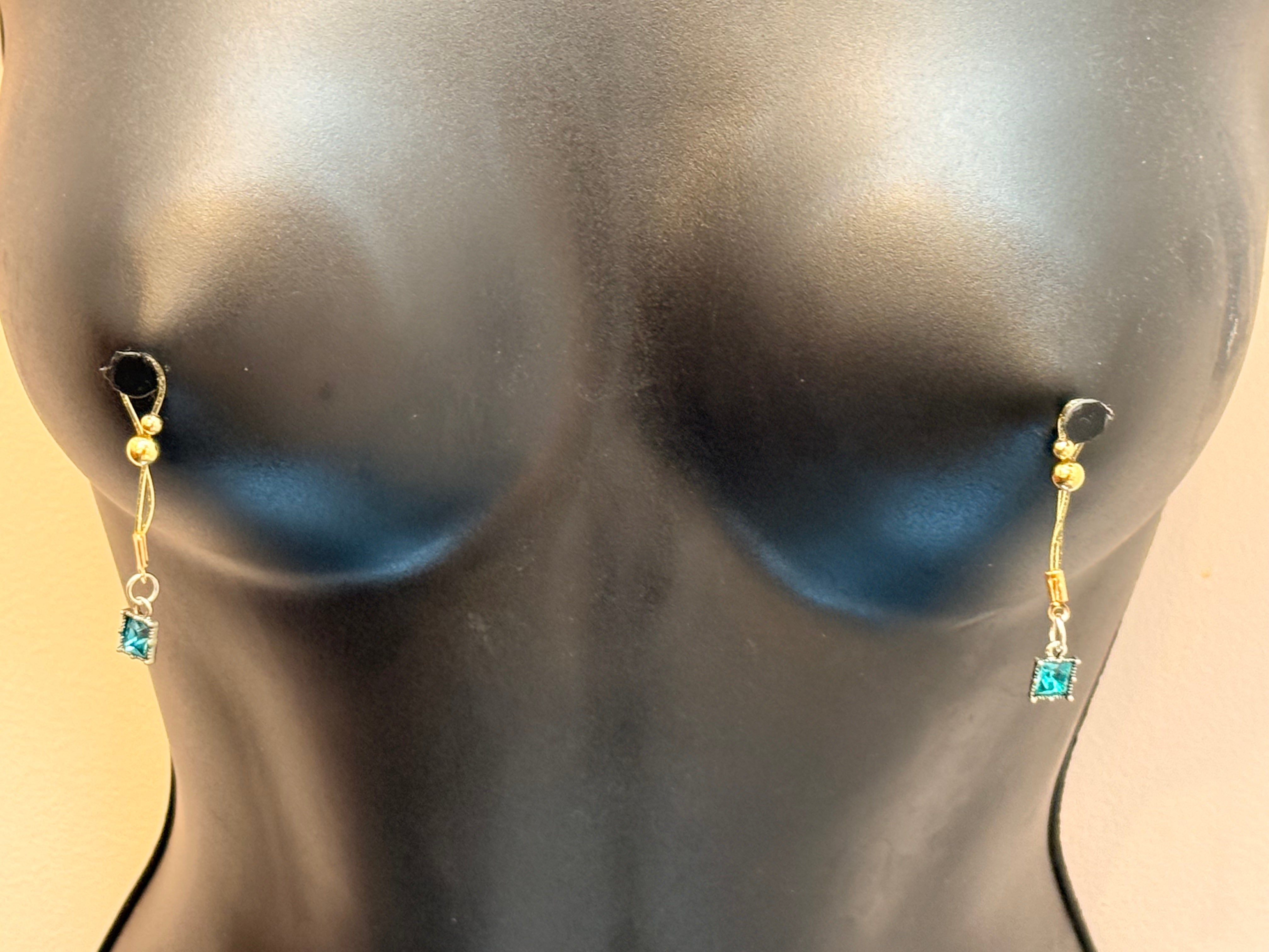 Adjustable Nip Tips | Non-Piercing Body Jewelry (Lightweight & Comfortable) | Discreet Packaging