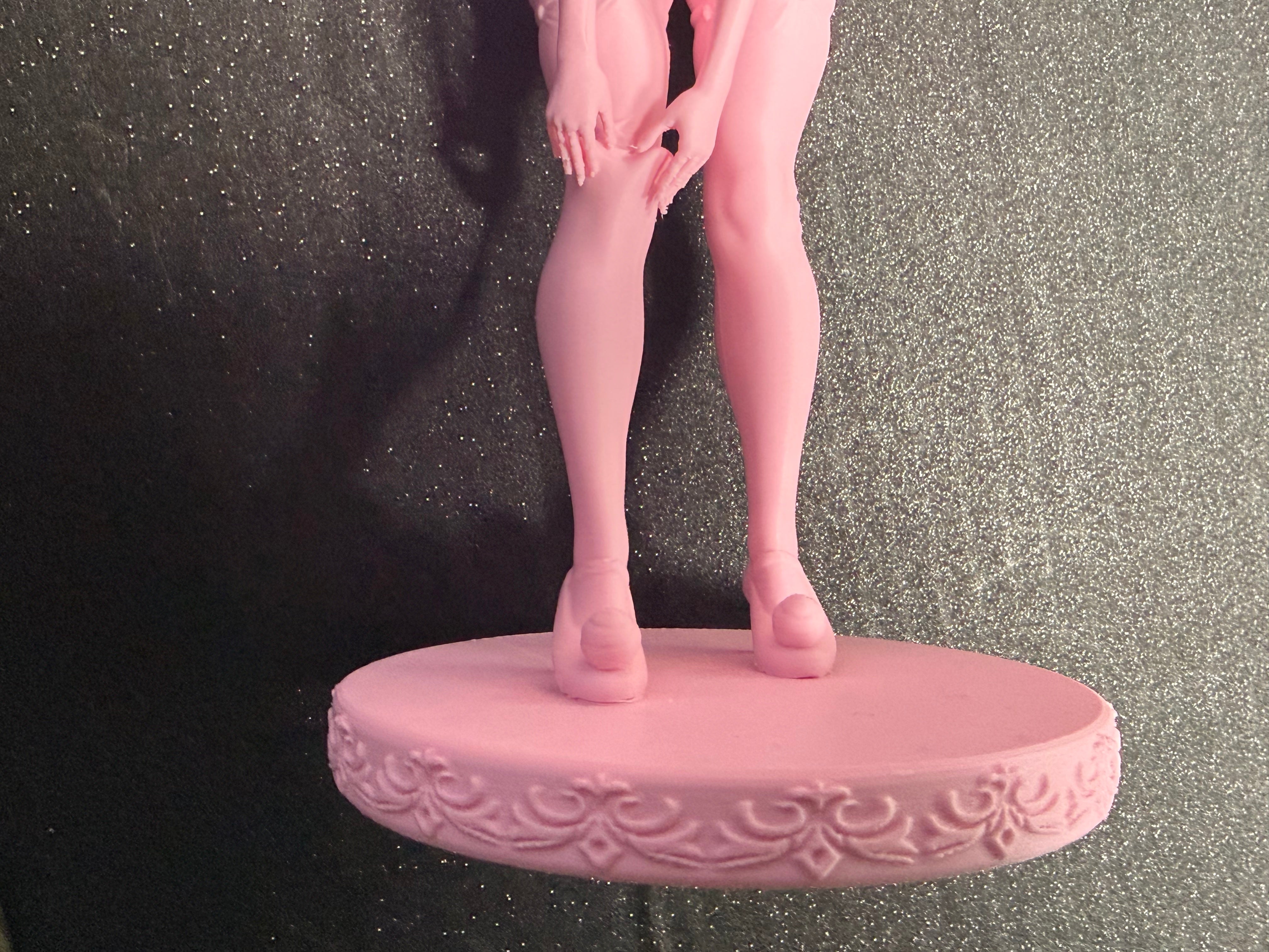 Whimsical Pixie Fairy Sculpture | Fantasy Desk Decor | Shelf Art (3D Printed) | Discreet Packaging