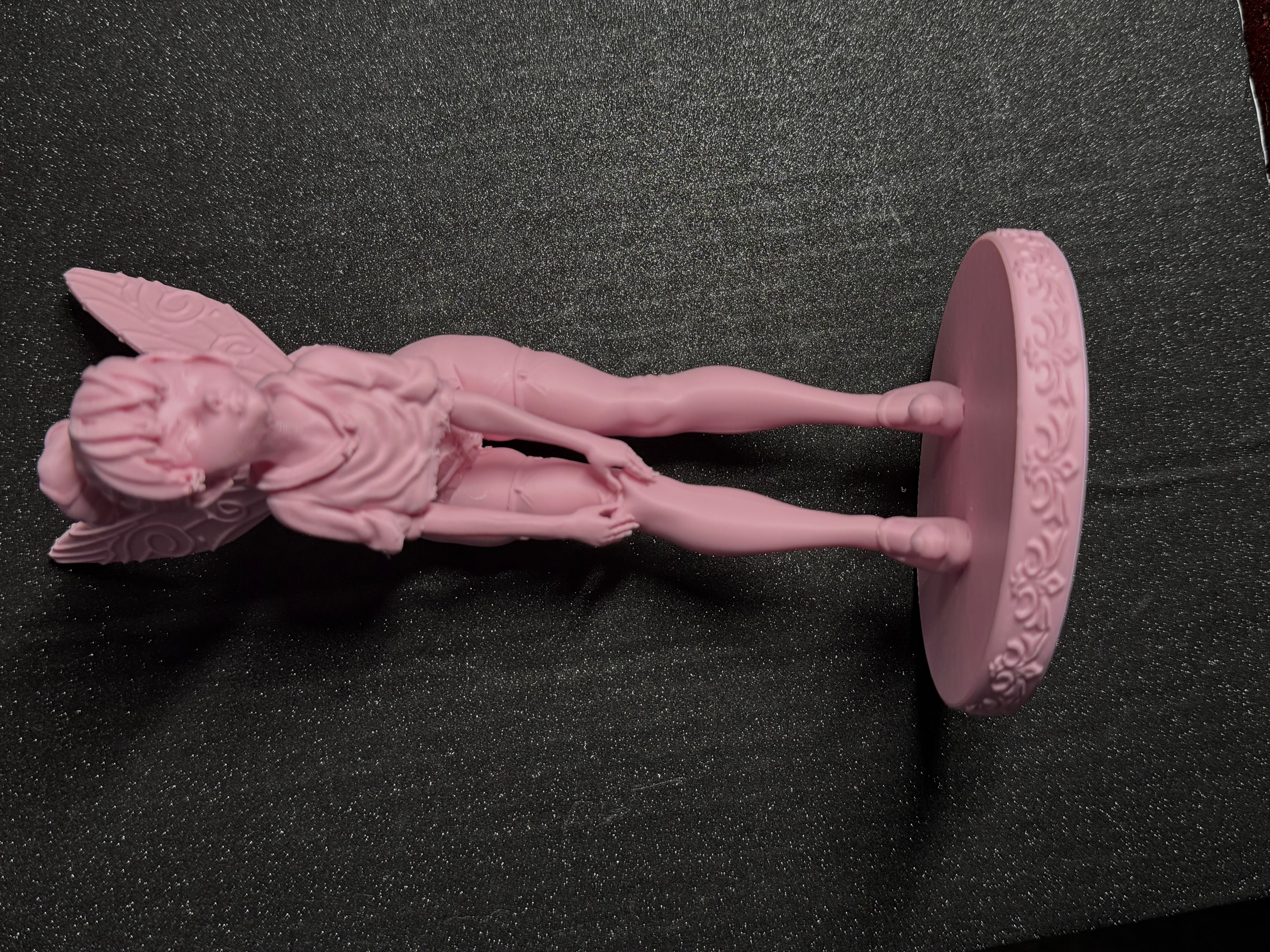 Whimsical Pixie Fairy Sculpture | Fantasy Desk Decor | Shelf Art (3D Printed) | Discreet Packaging