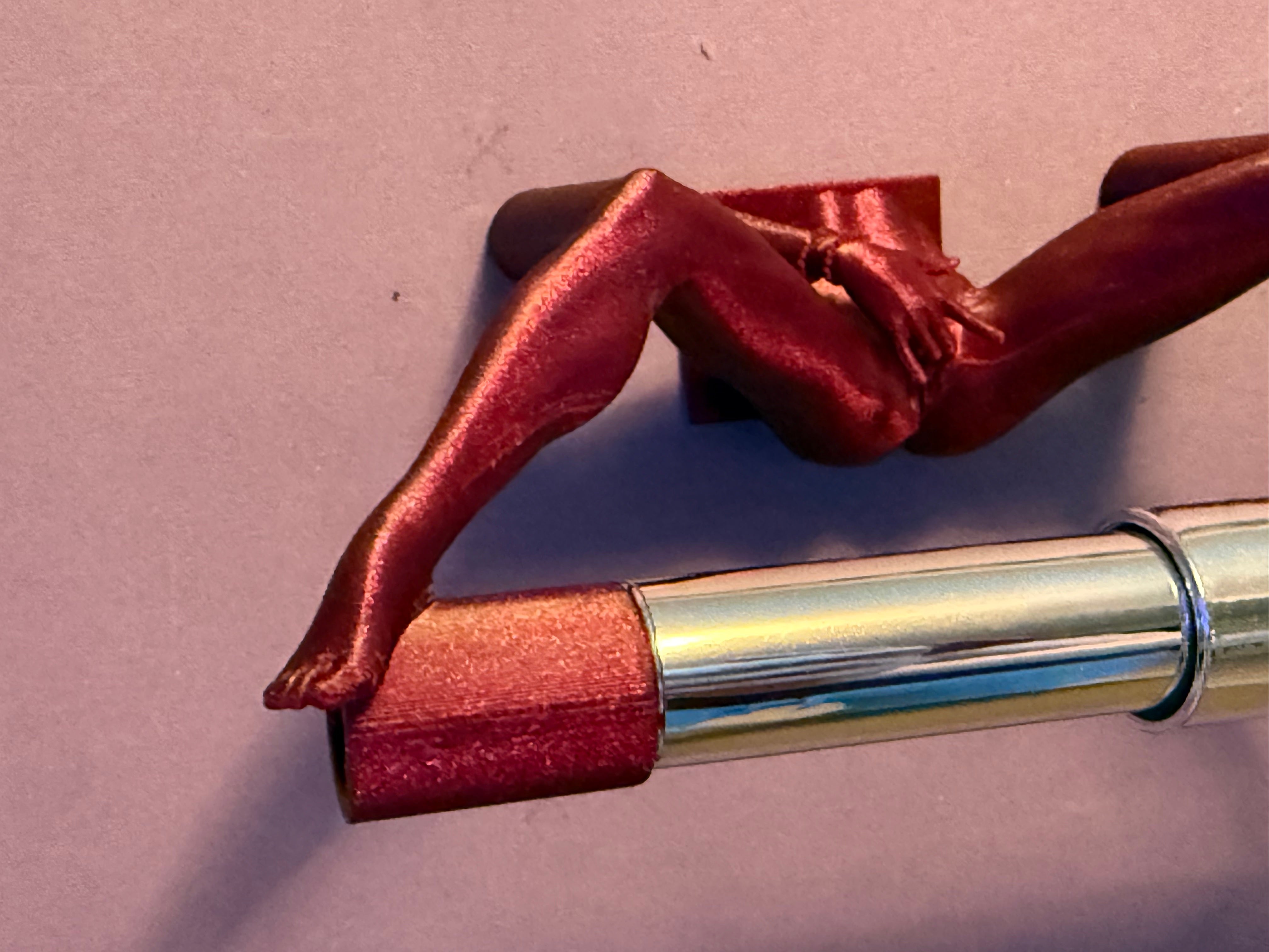 Sexy Lady Toilet Paper Holder | Functional Art for the Bold Bathroom | Unique Wall Mount Gag Gift | Discreet Packaging
