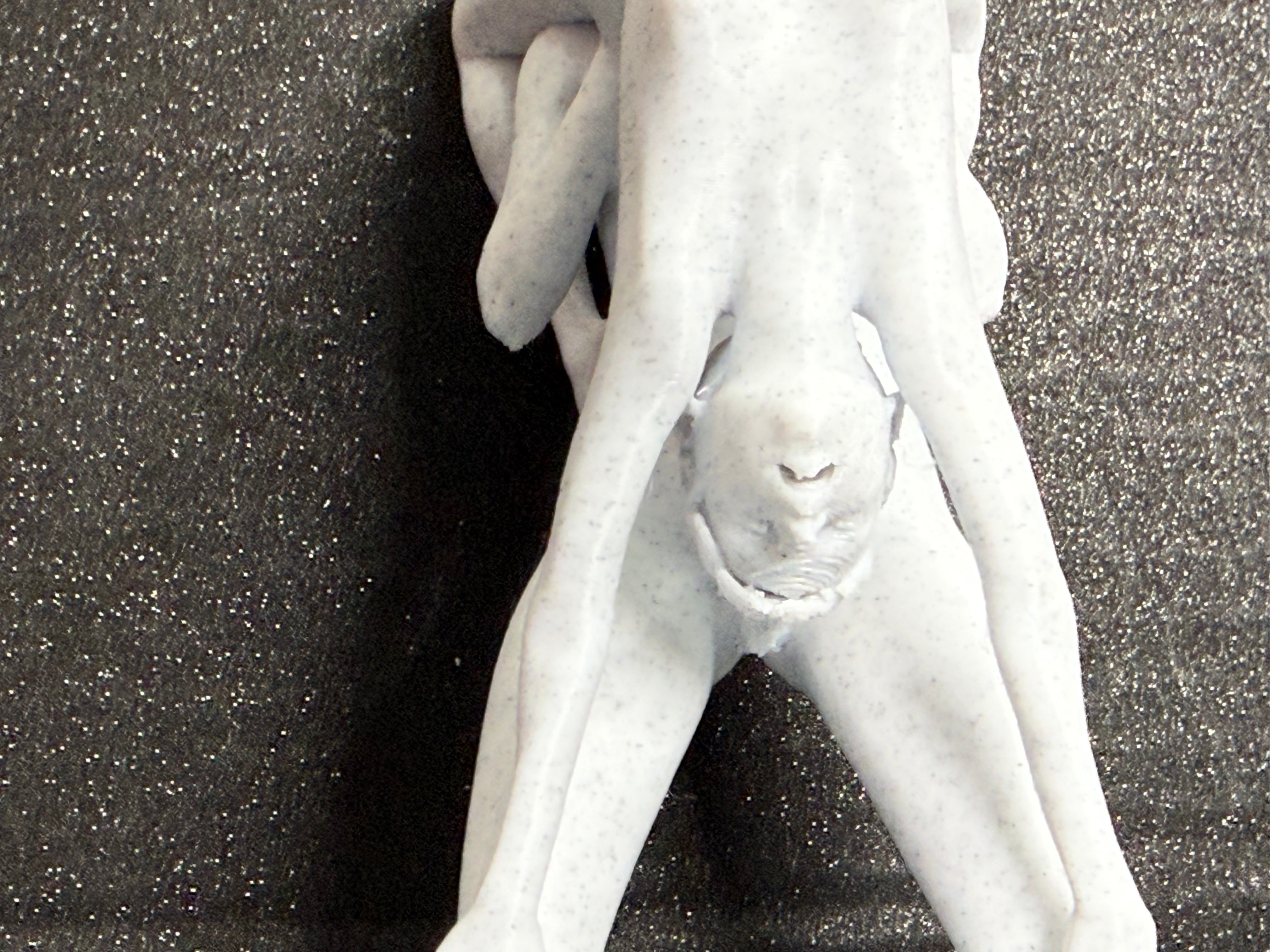 C-Kret Embrace Sculpture | Modern Figurative Art Decor | Discreet Packaging