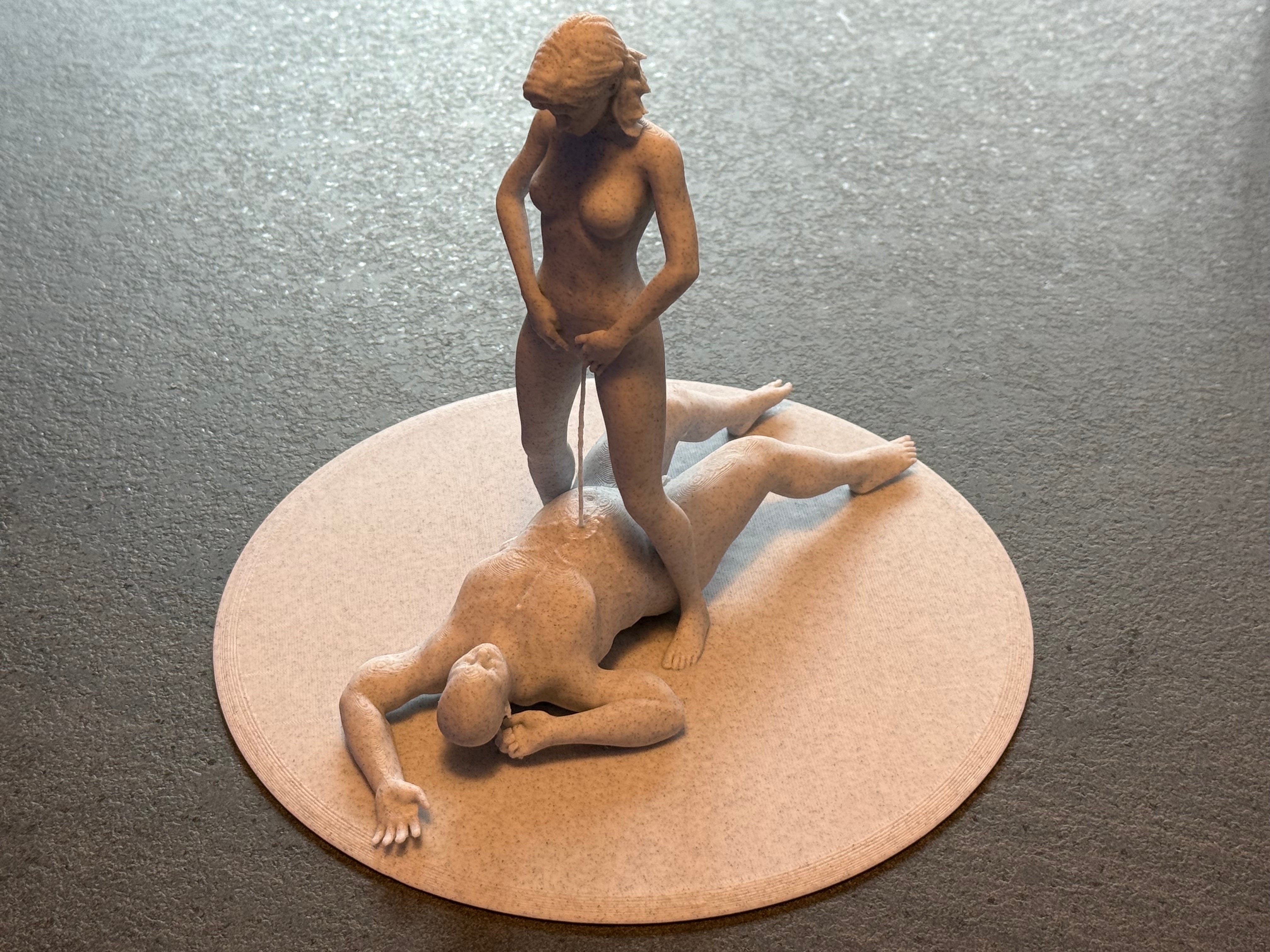 Avant-Garde Figurative Sculpture – Multi-Figure Composition | Modern Statement Art Piece | C-Kret Wear