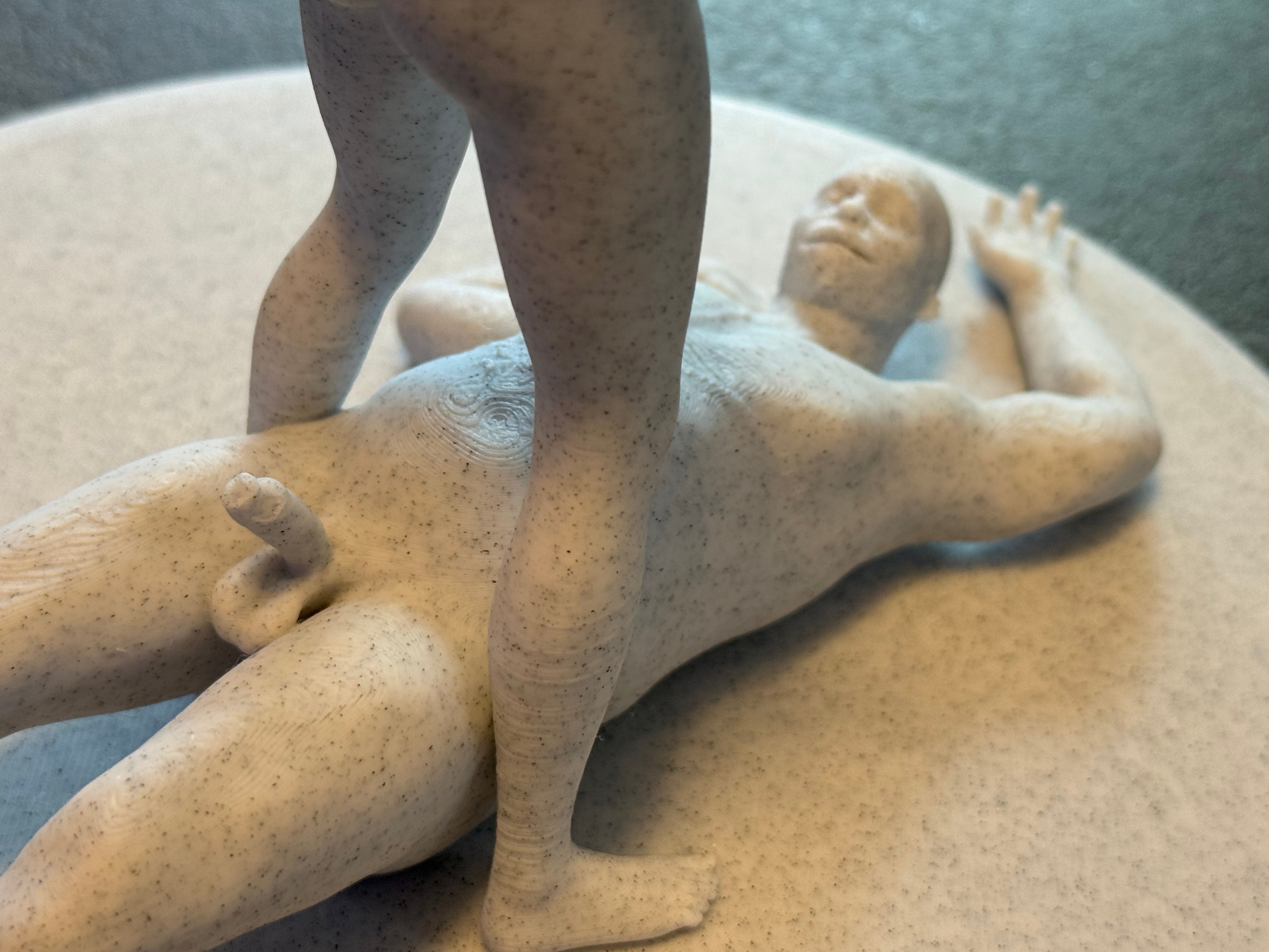 Avant-Garde Figurative Sculpture – Multi-Figure Composition | Modern Statement Art Piece | C-Kret Wear