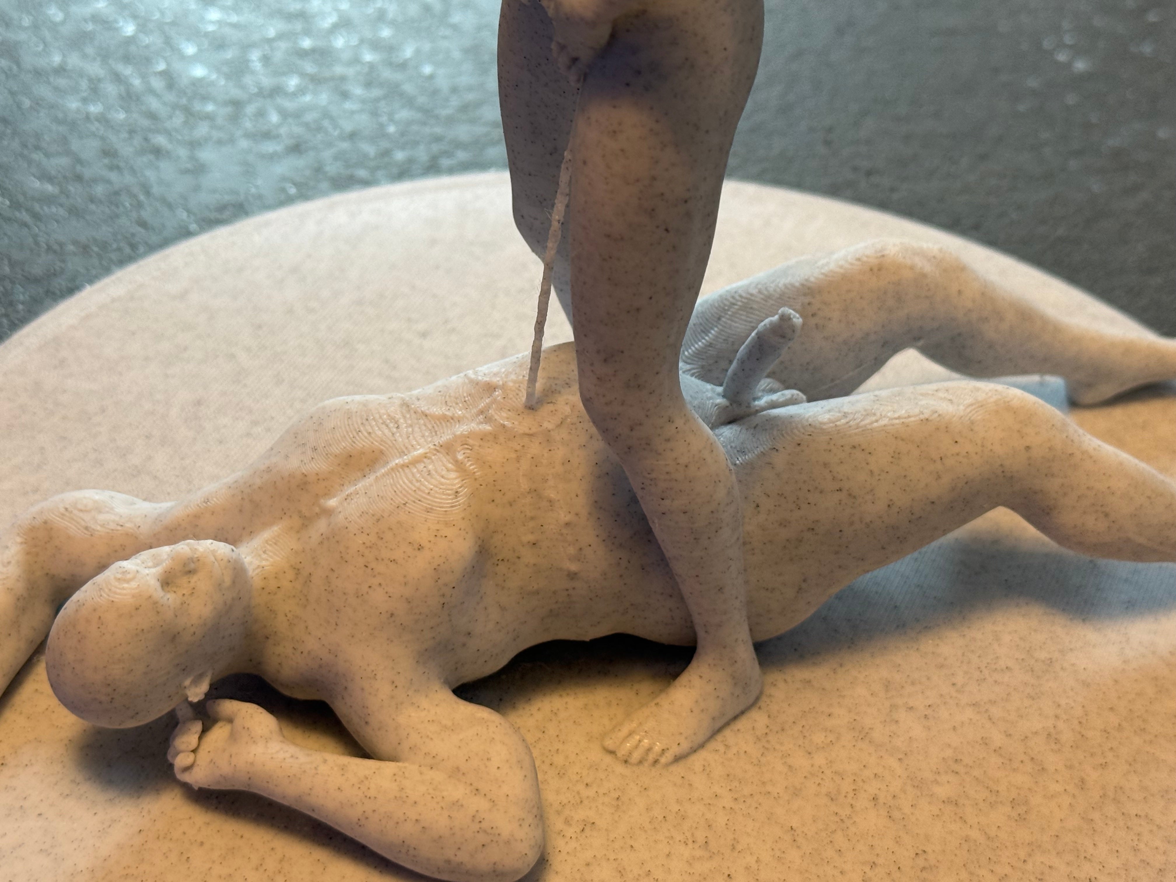 Avant-Garde Figurative Sculpture – Multi-Figure Composition | Modern Statement Art Piece | C-Kret Wear