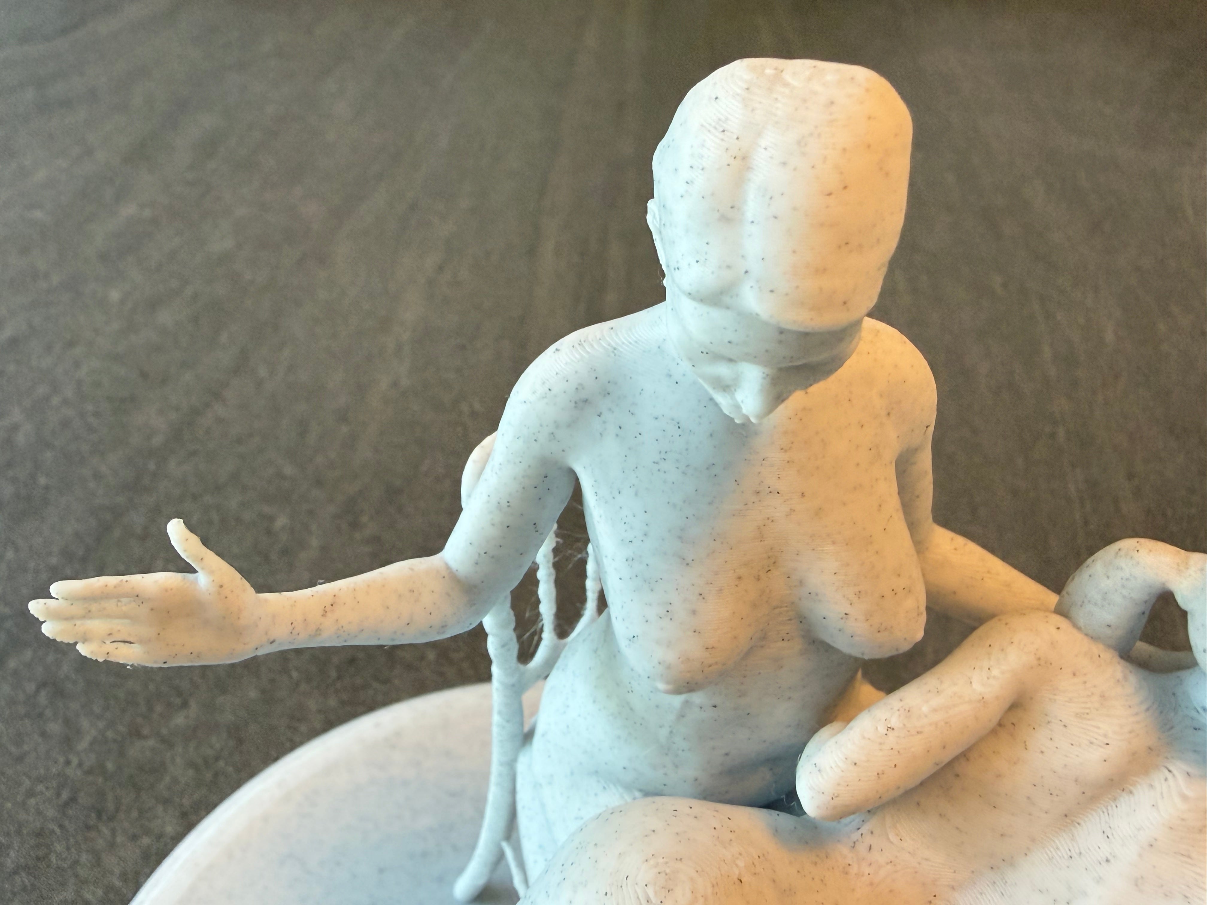 Dynamic Figurative Sculpture | Two Figure Composition | Modern Artistic Statement Piece | C-Kret Wear