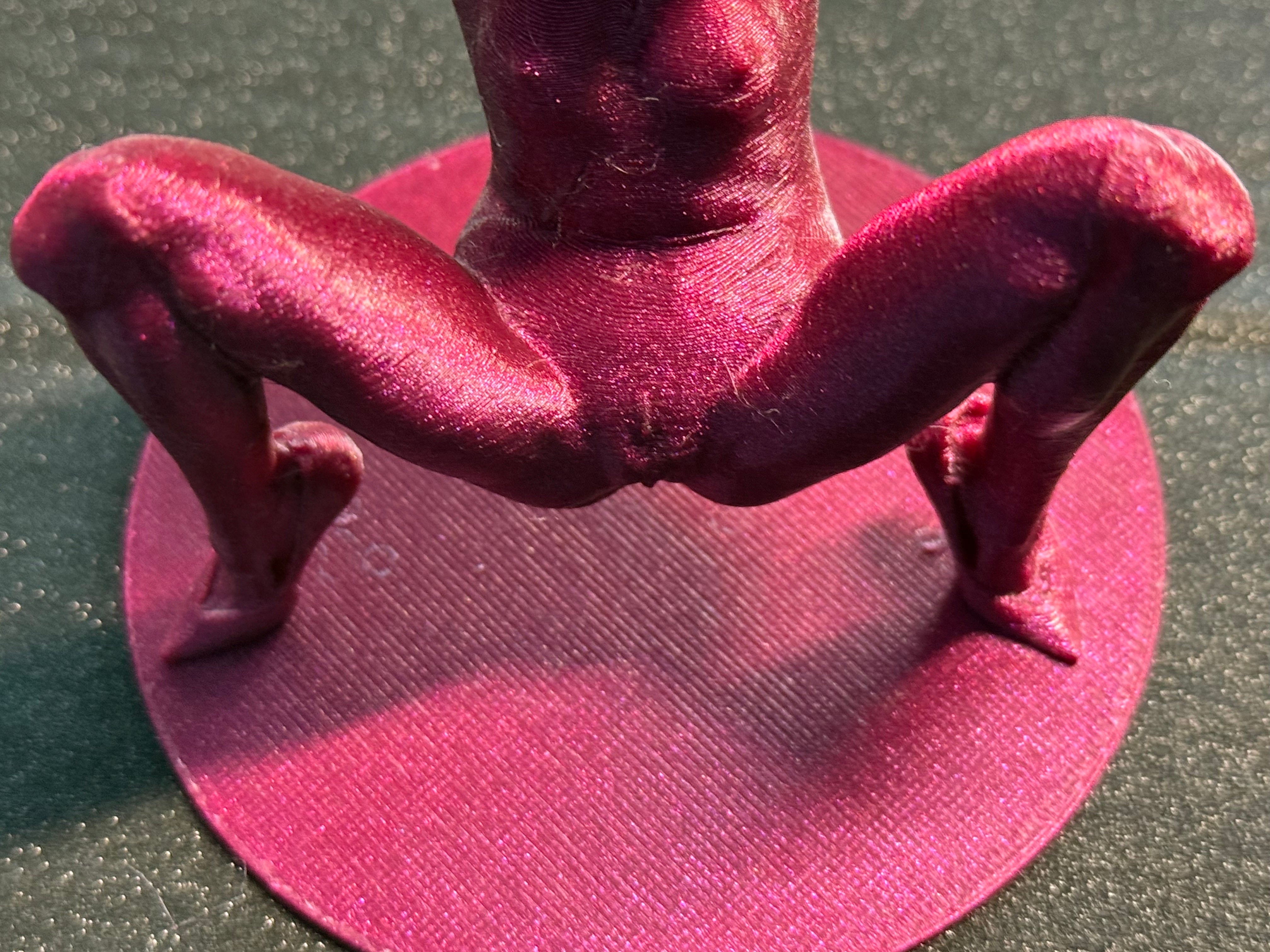 Modern Female Sculpture | Compact Figurine Display | Bold Artistic Decor | C-Kret Wear