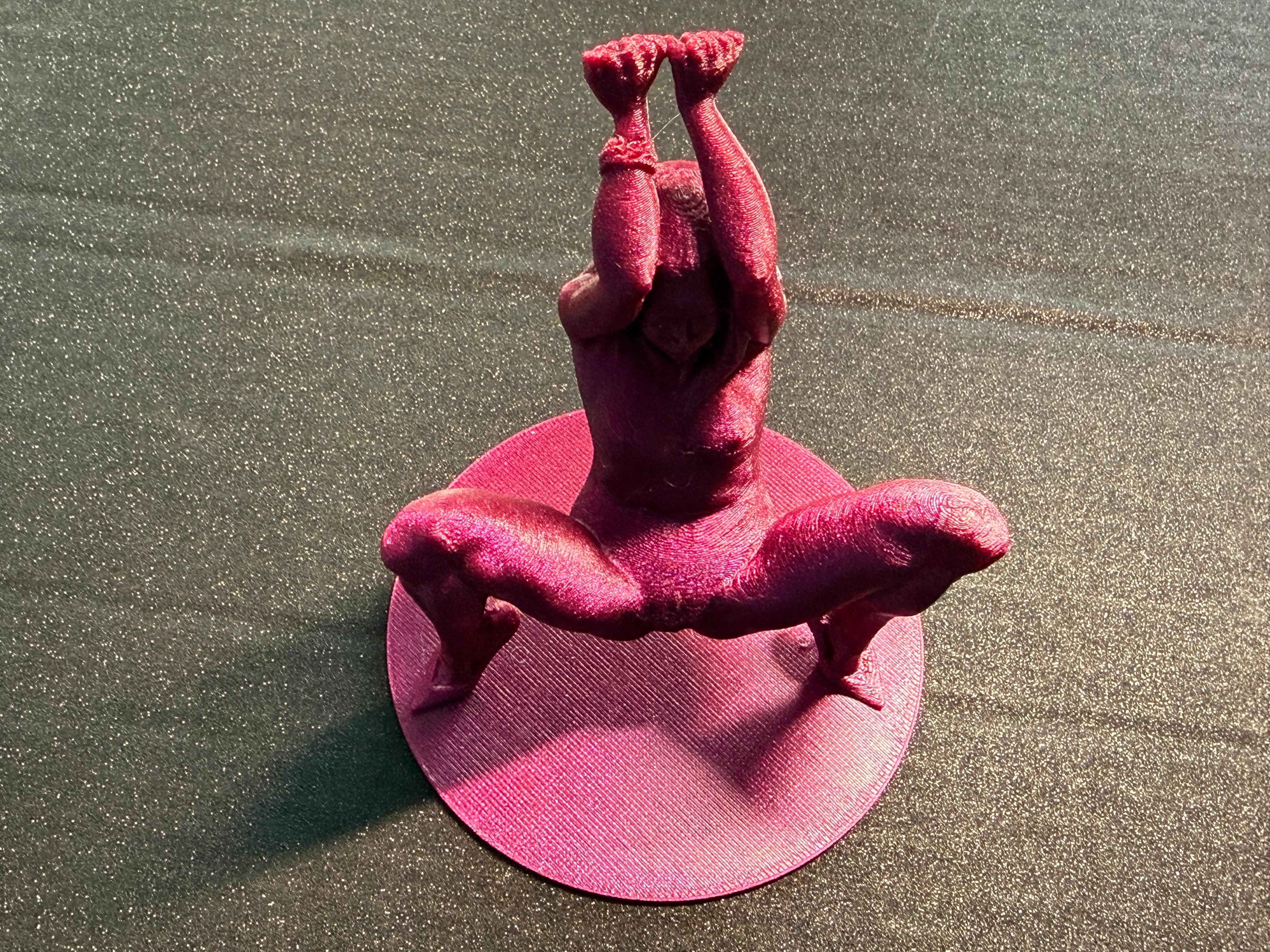 Modern Female Sculpture | Compact Figurine Display | Bold Artistic Decor | C-Kret Wear
