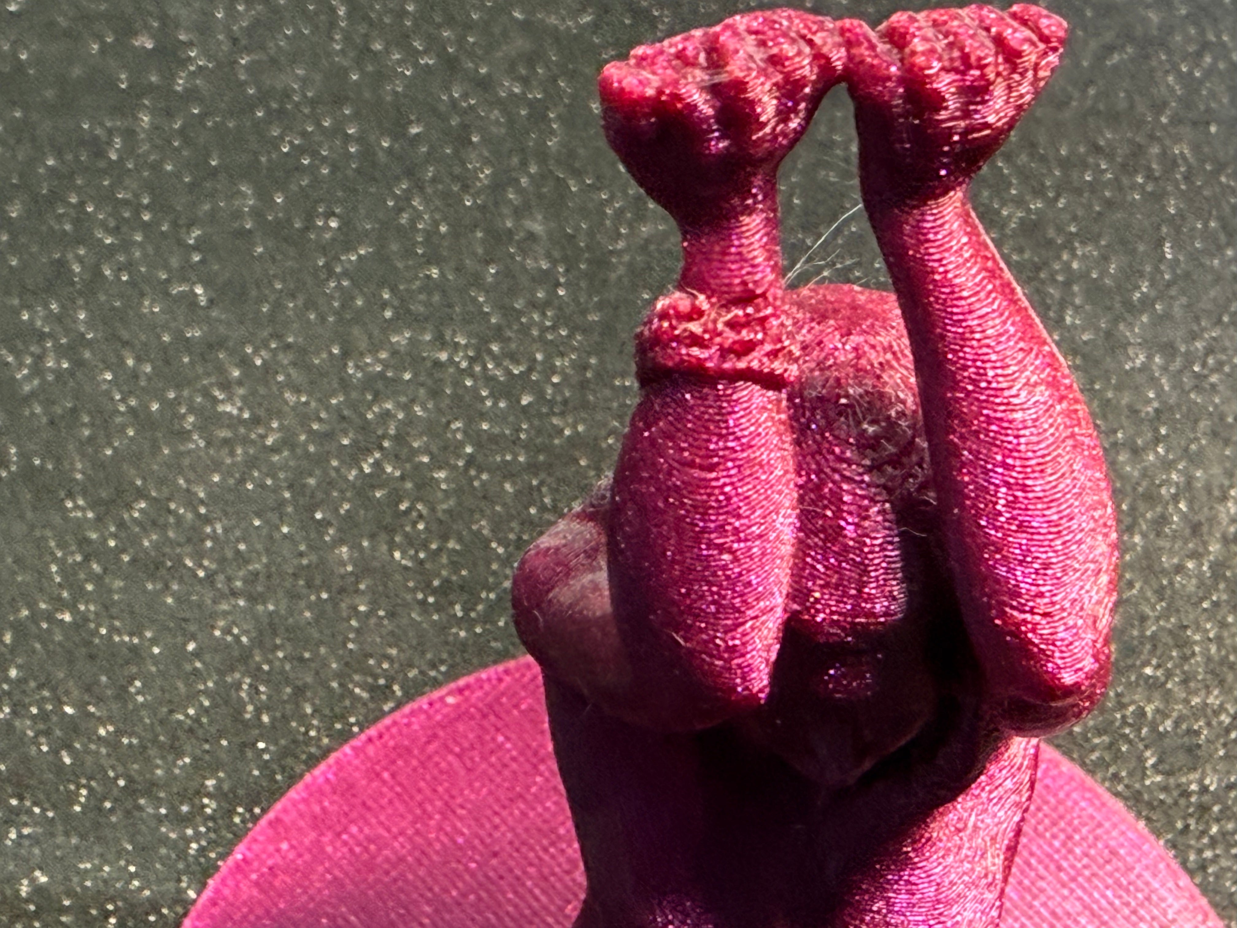 Modern Female Sculpture | Compact Figurine Display | Bold Artistic Decor | C-Kret Wear