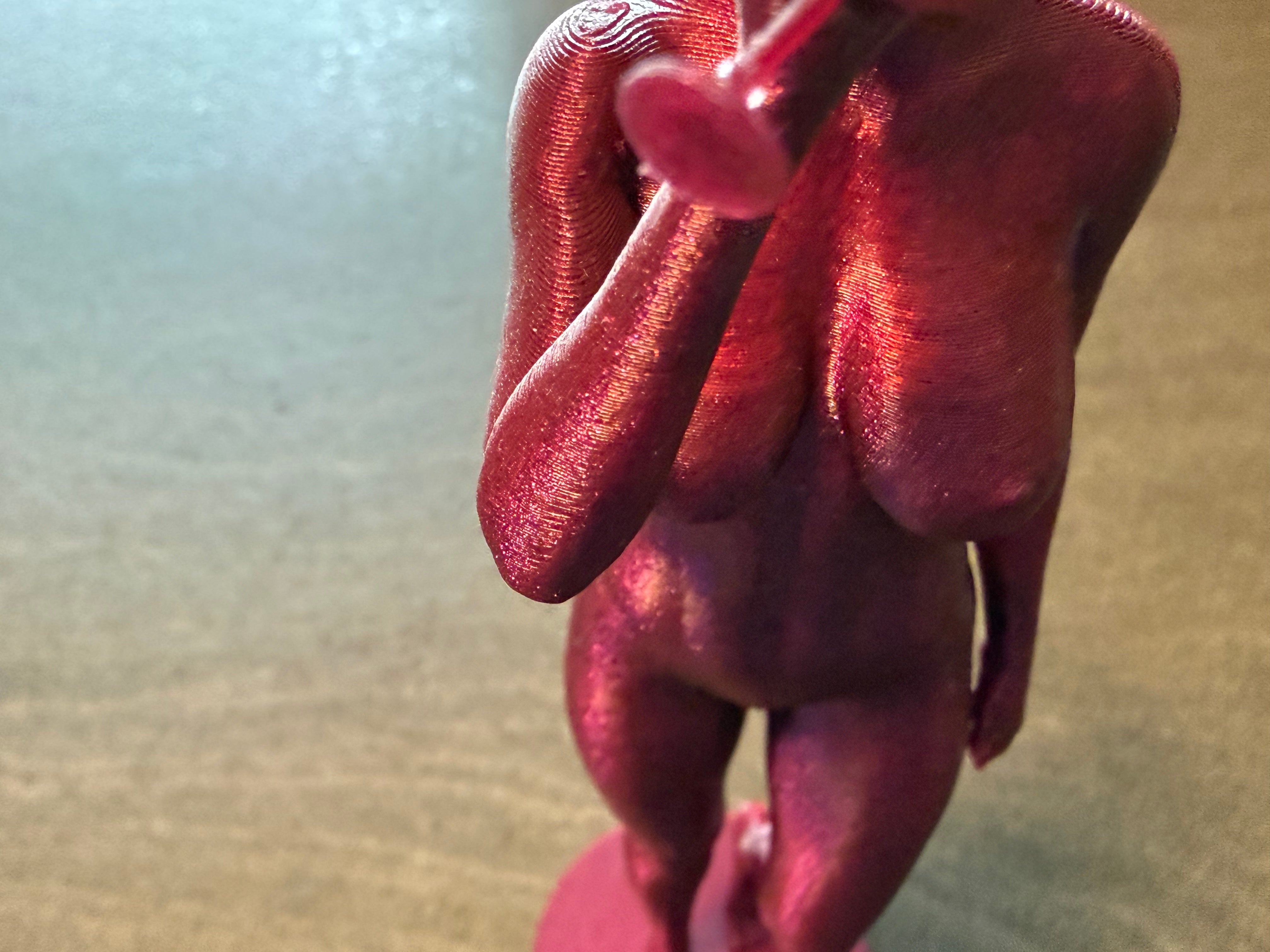 Woman with Wine Glass Sculpture | Modern Figurine | Bar Shelf Decor | Discreet Packaging