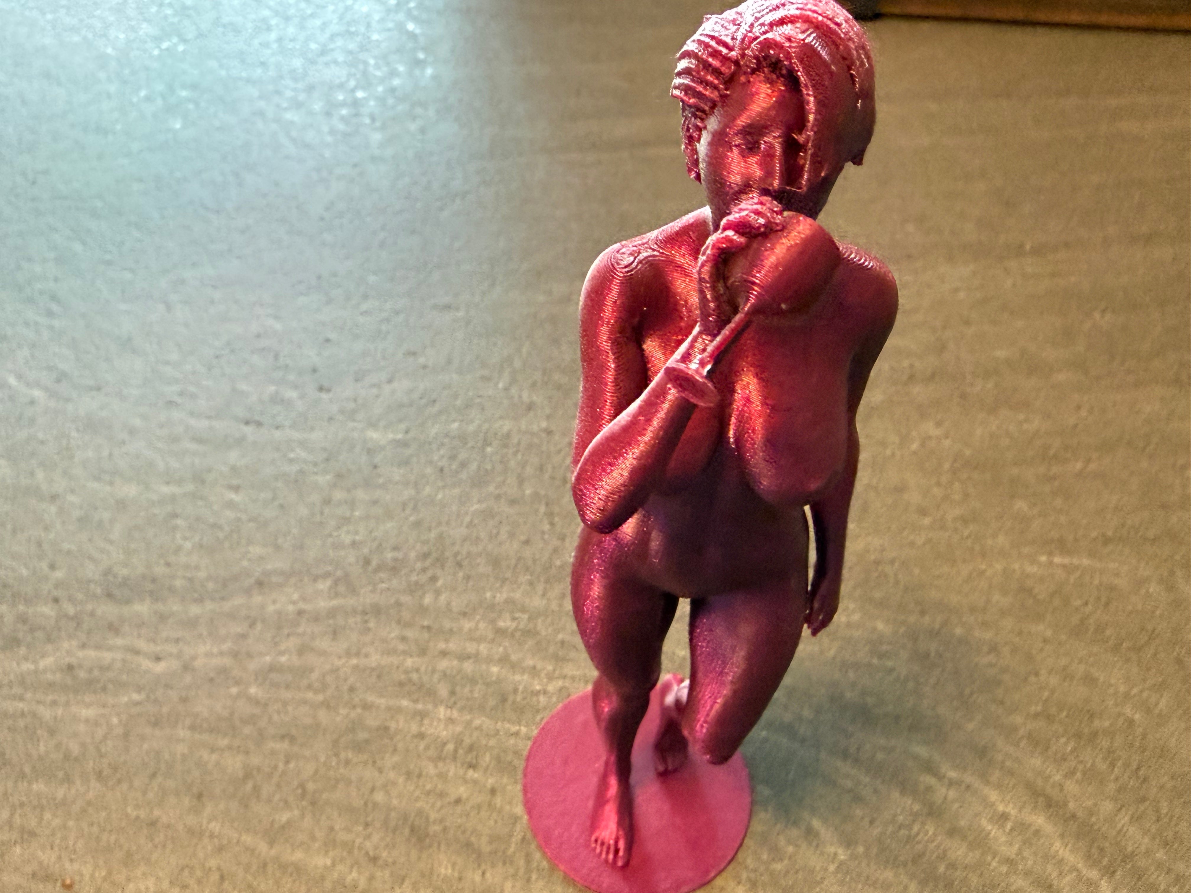 Woman with Wine Glass Sculpture | Modern Figurine | C-Kret | Discreet Packaging