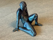 Reclining Woman Sculpture | Figurative Statue for Home Display | Discreet Packaging