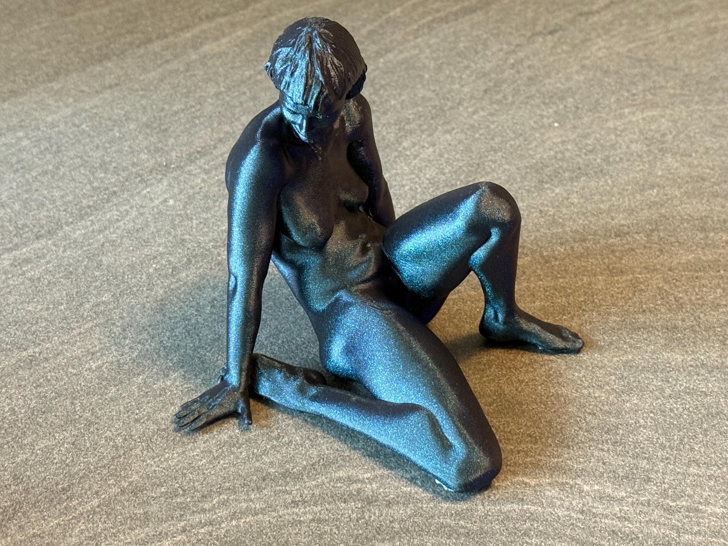 Reclining Woman Sculpture | Figurative Statue for Home Display | Discreet Packaging