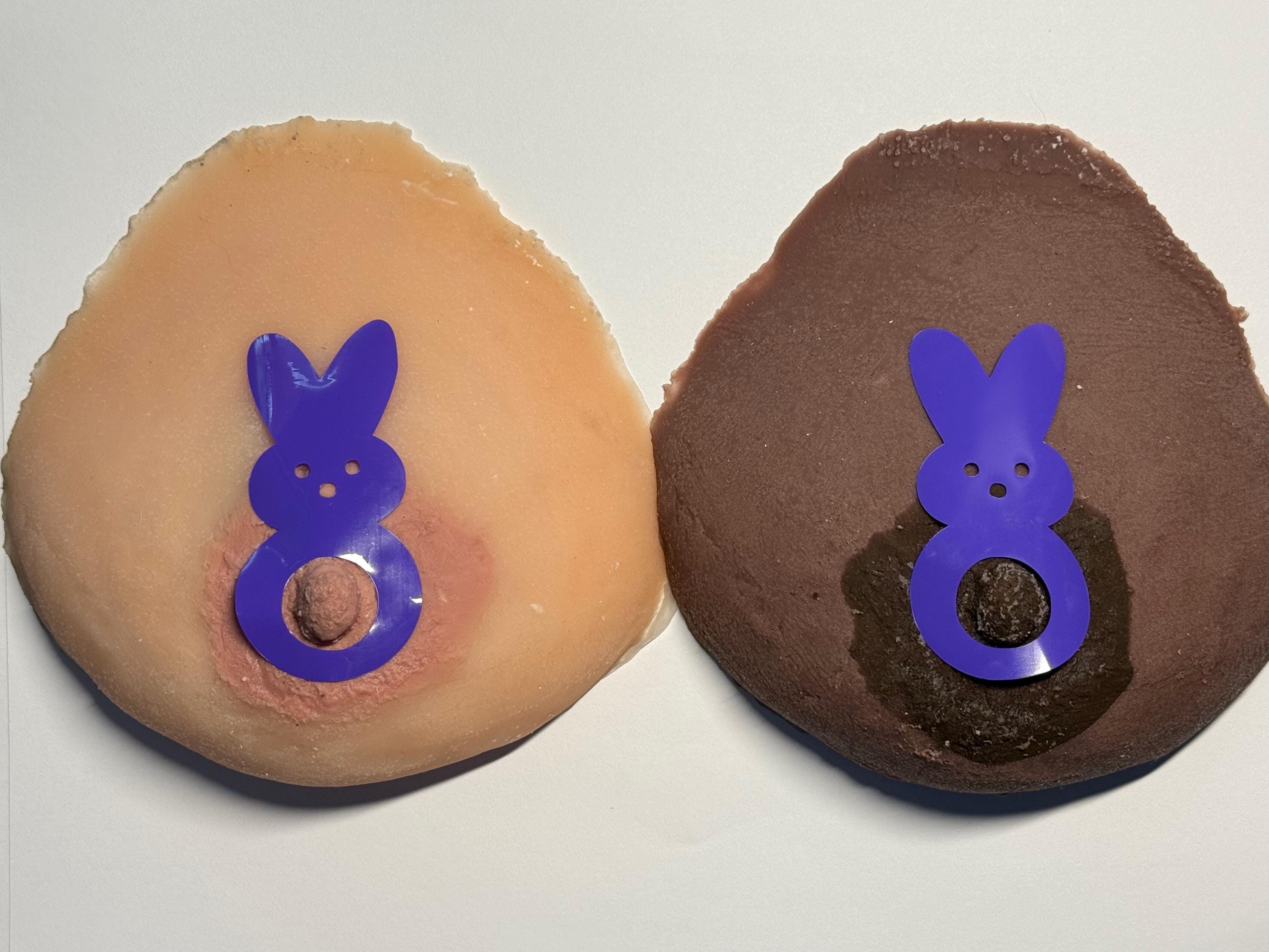 Easter Bunny Body Pasty | Self-Adhesive Peep Design | Discreet Packaging