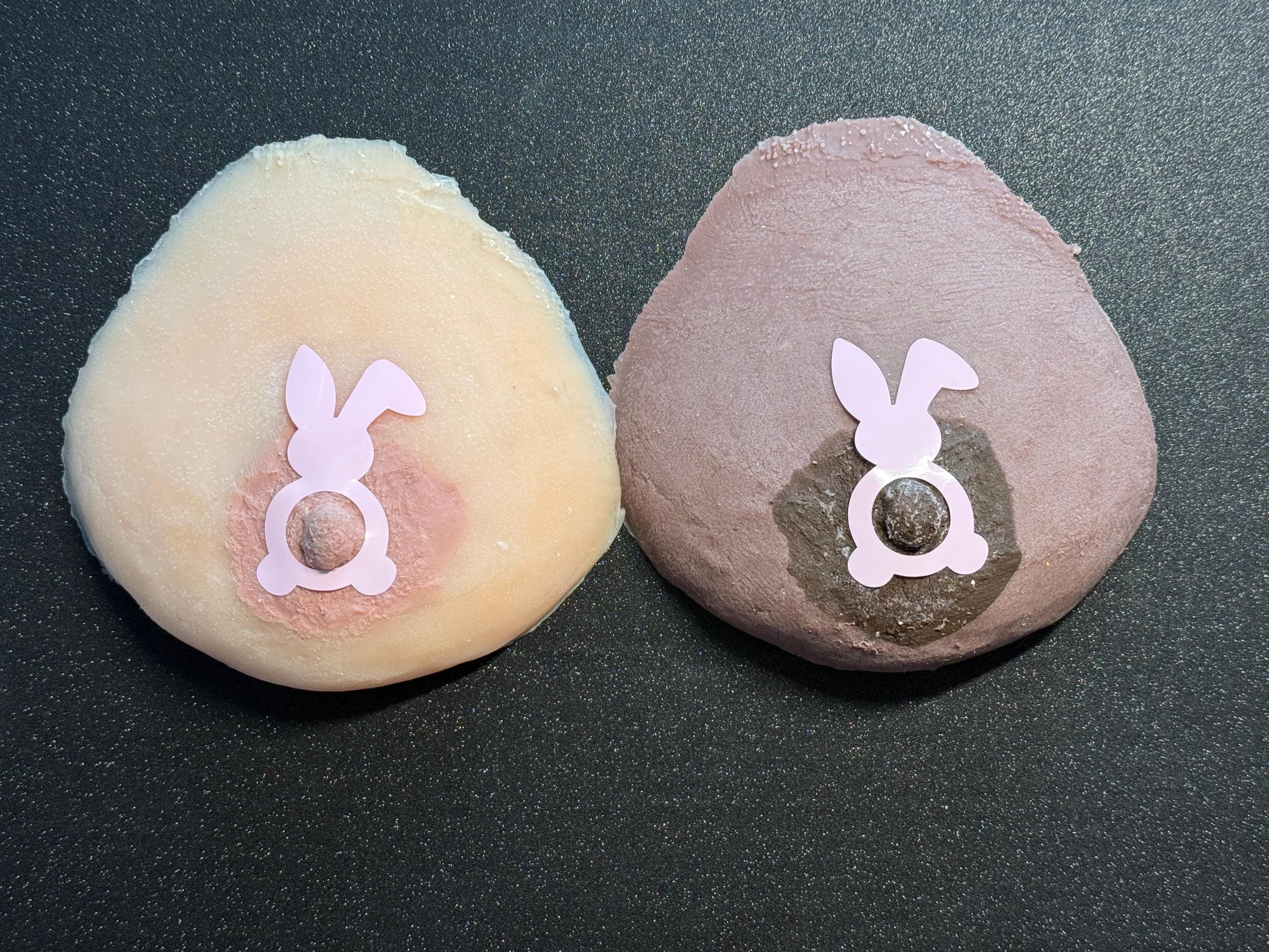 Easter Bunny Body Pasties | Self-Adhesive | Colorful Bunny Designs | Discreet Packaging