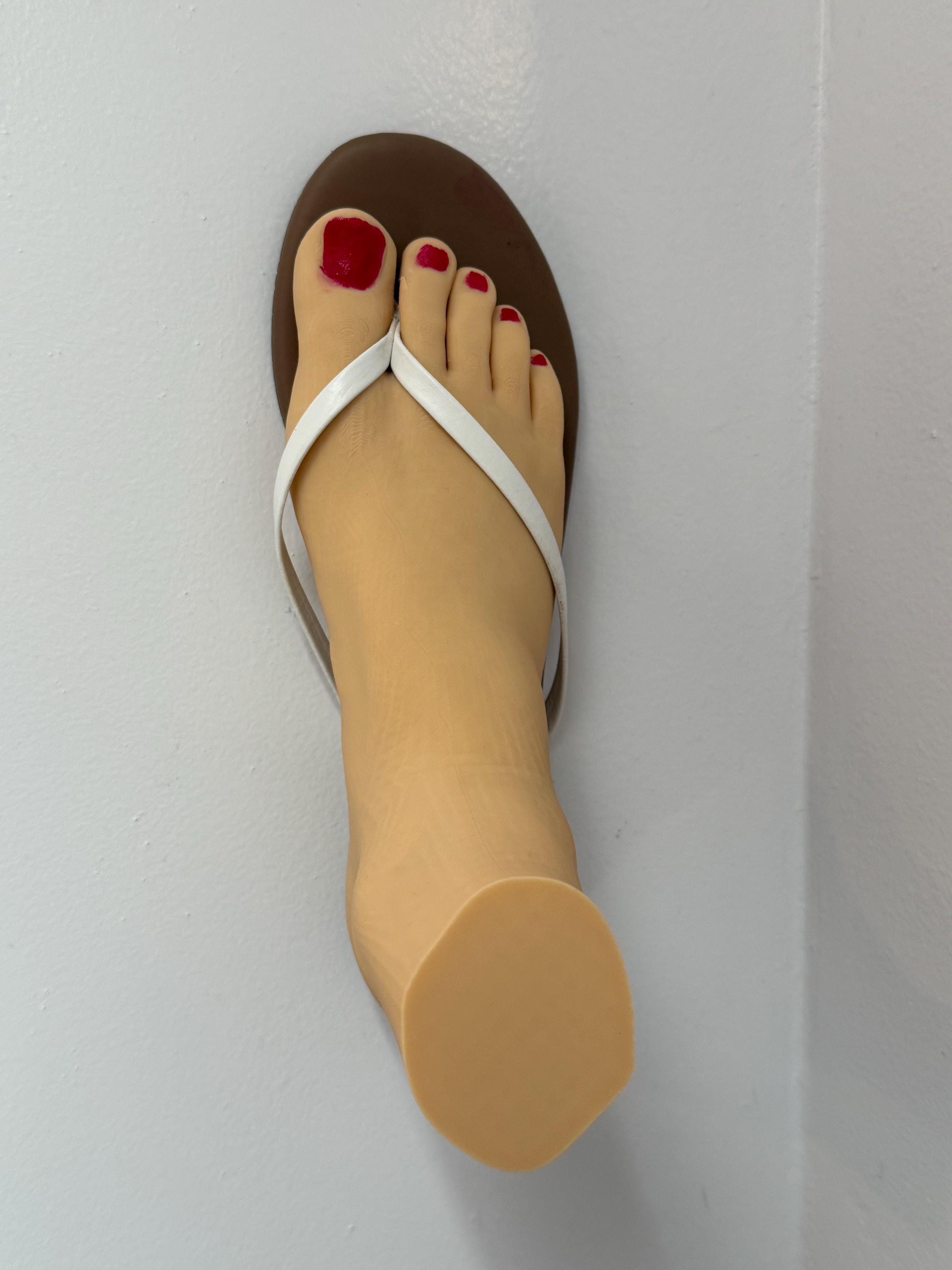Modern Sculptural Decor | Female Foot Form Display Piece | Discreet Packaging