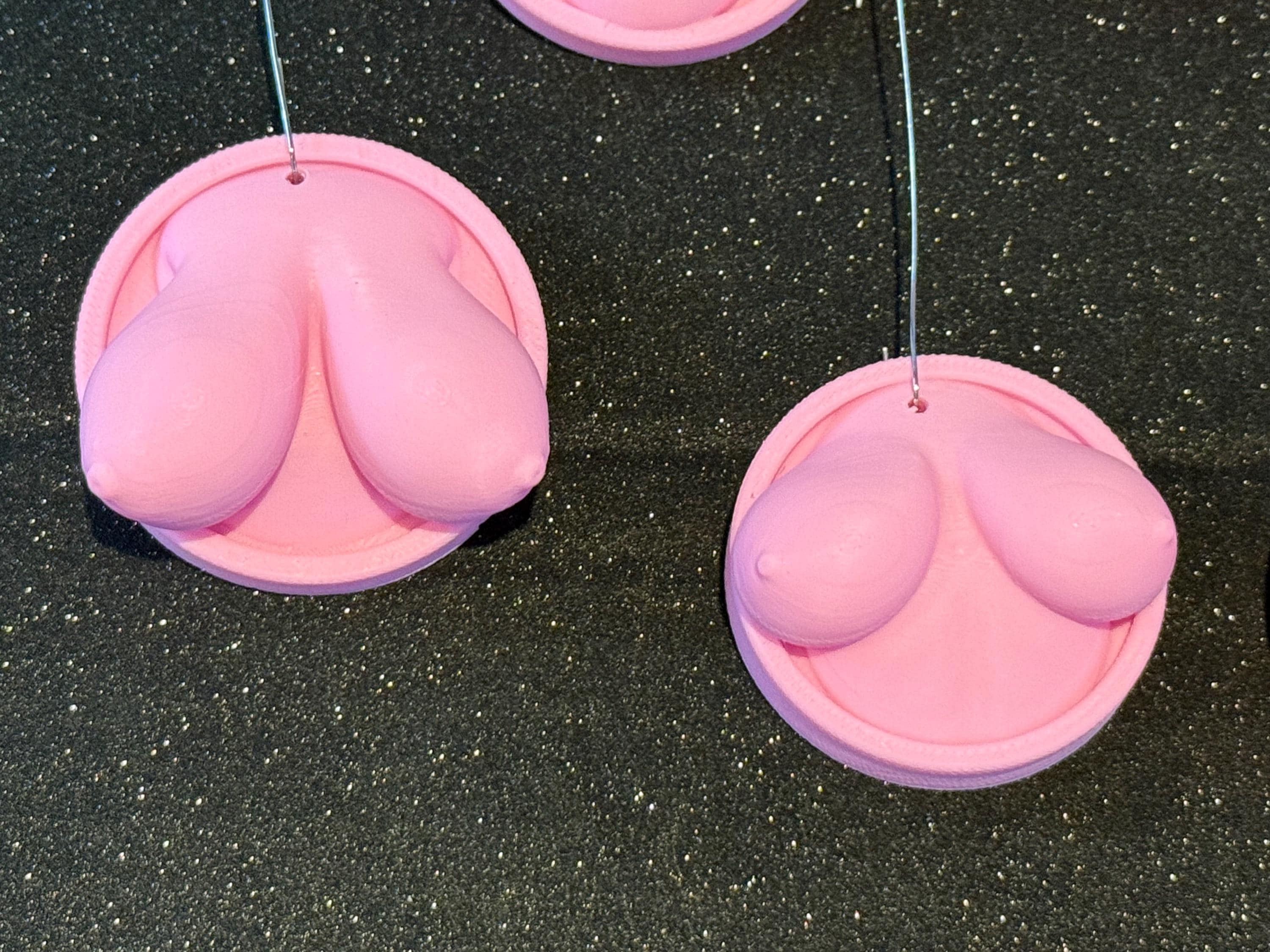 Body Positive Ornament | 3D Printed Curvy Figure | Adult Humor | Discreet Packaging