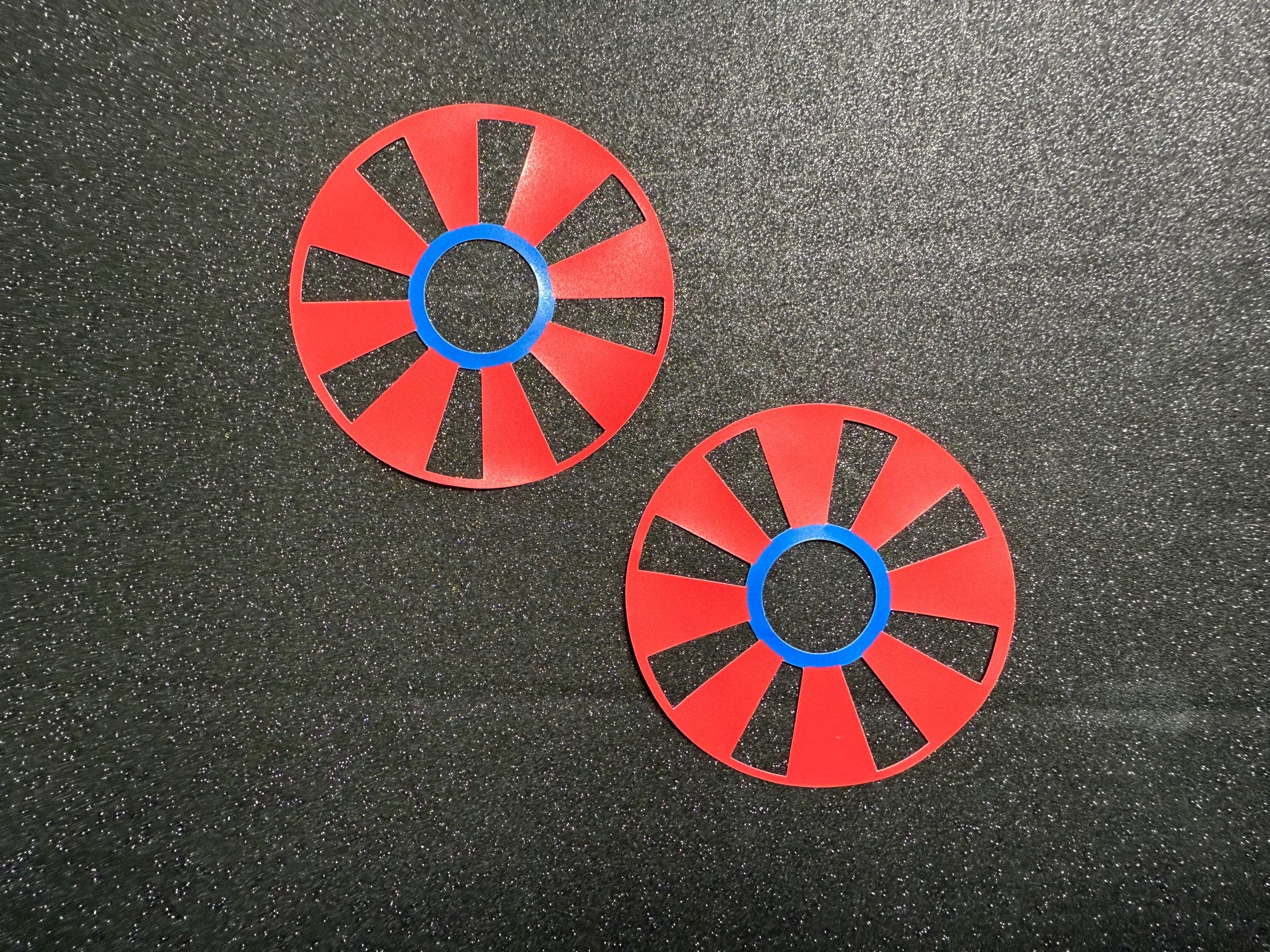 Pinwheel Pasties |  Red, White, and Blue  | Coney Island Style | Discreet Packaging