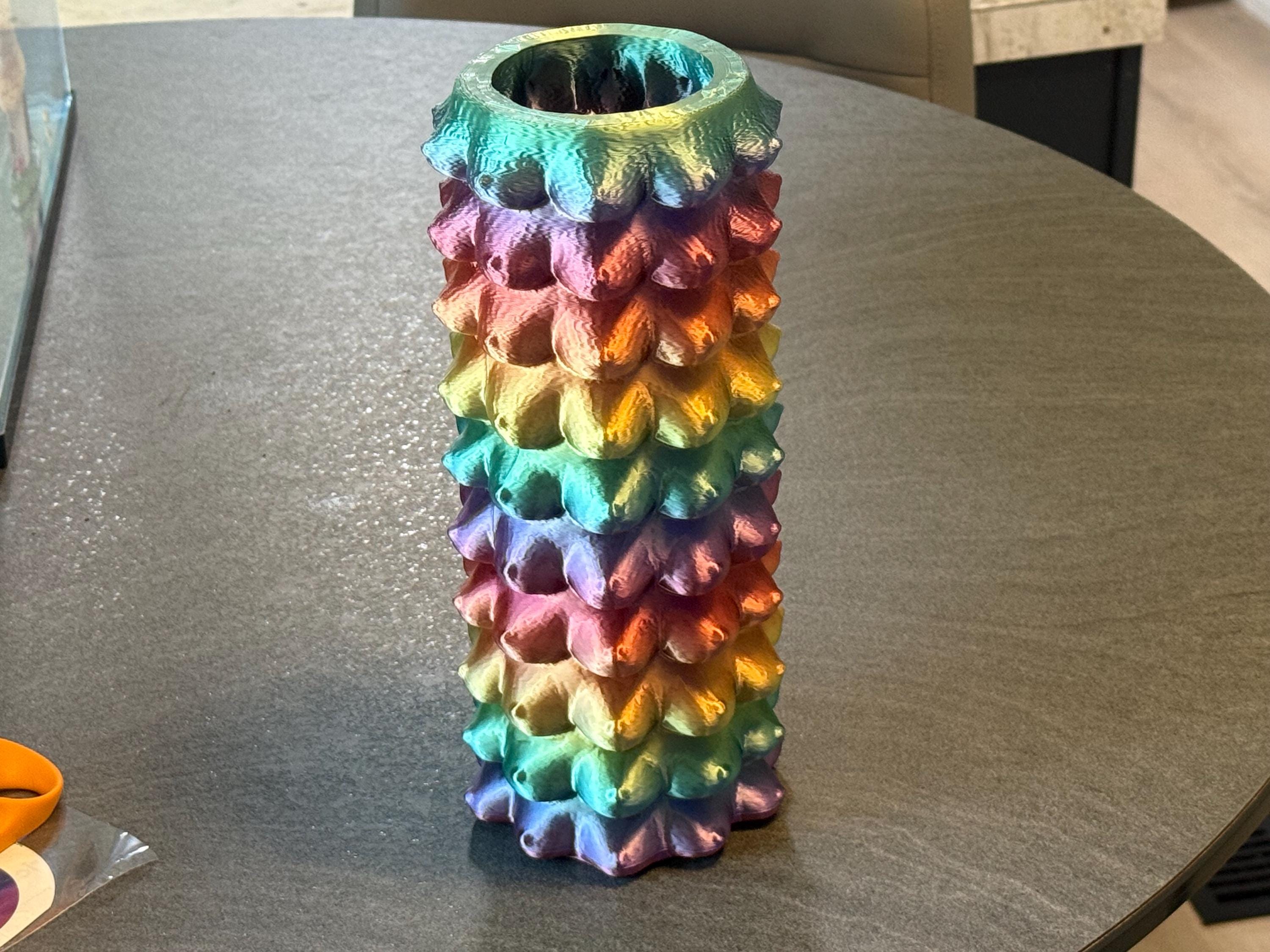 Textured Planter | Trinket Holder | Desk Organizer | Modern Vase | Home Decor | Discreet Packaging