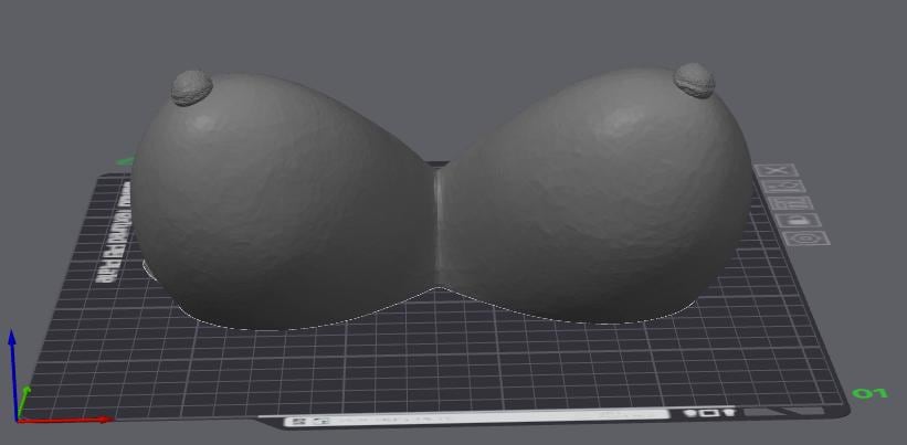 Customized 3d Printed Chest Wall Sculpture | Unique Body Art | Made to Order | Discreet Packaging