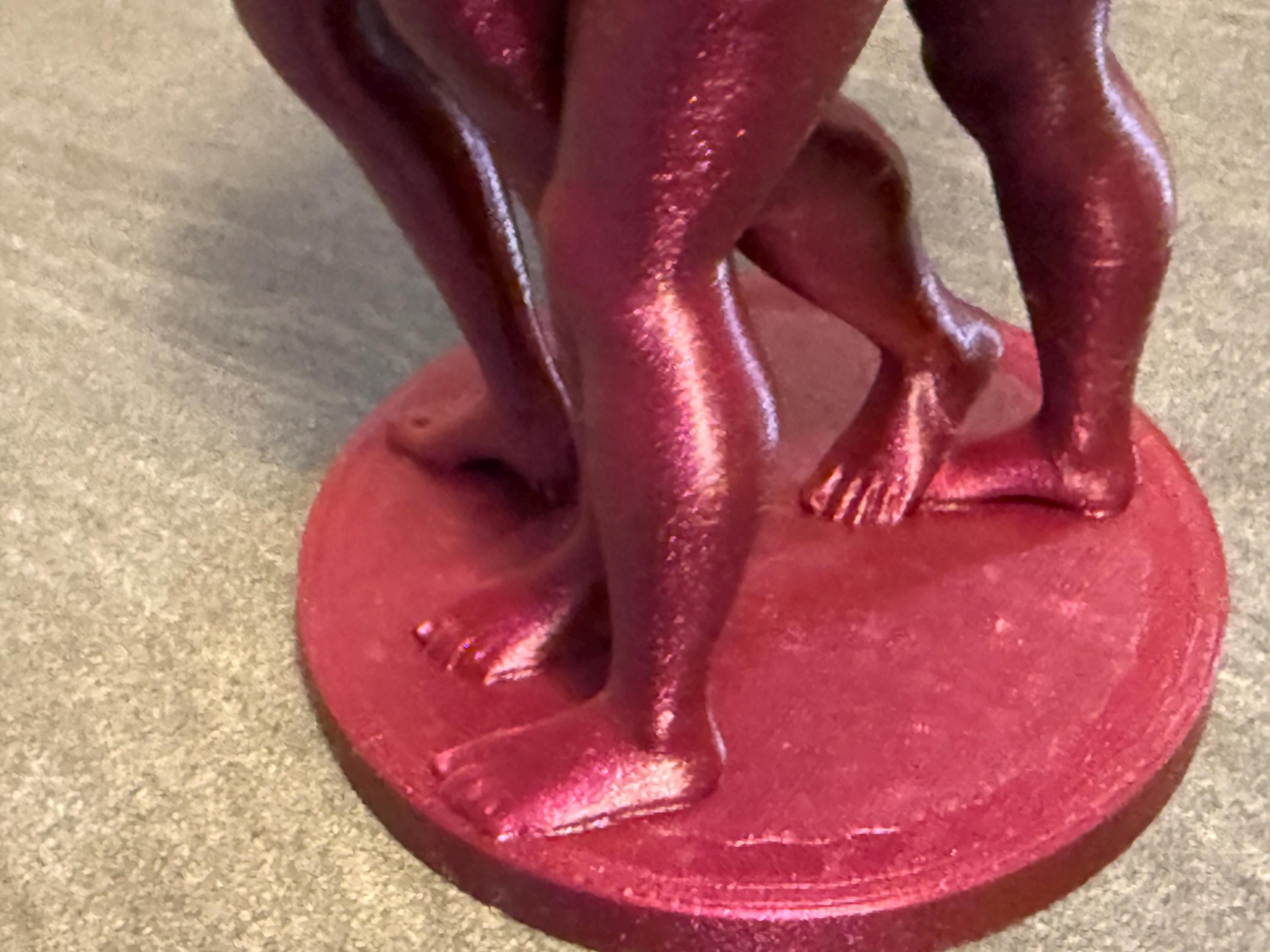 Trio Woman Sculpture | Contemporary Female Form Décor | Handmade Multi-Figure Artwork | Discreet Packaging