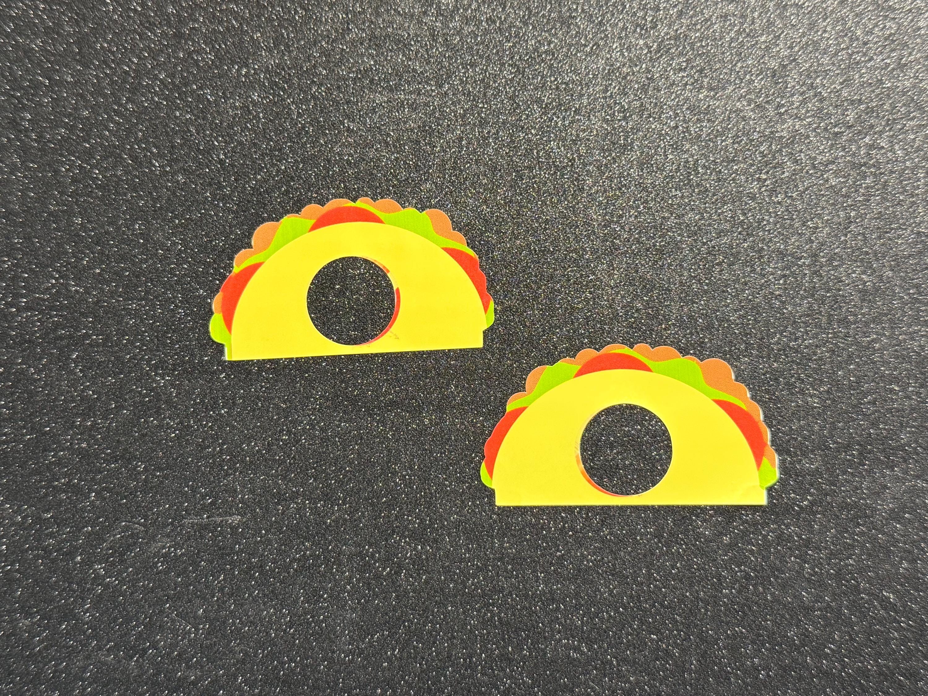 Taco Pasties | Playful Nipple Stickers for Raves & Costumes | Discreet Packaging