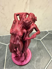 Trio Woman Sculpture | Contemporary Female Form Décor | Handmade Multi-Figure Artwork | Discreet Packaging
