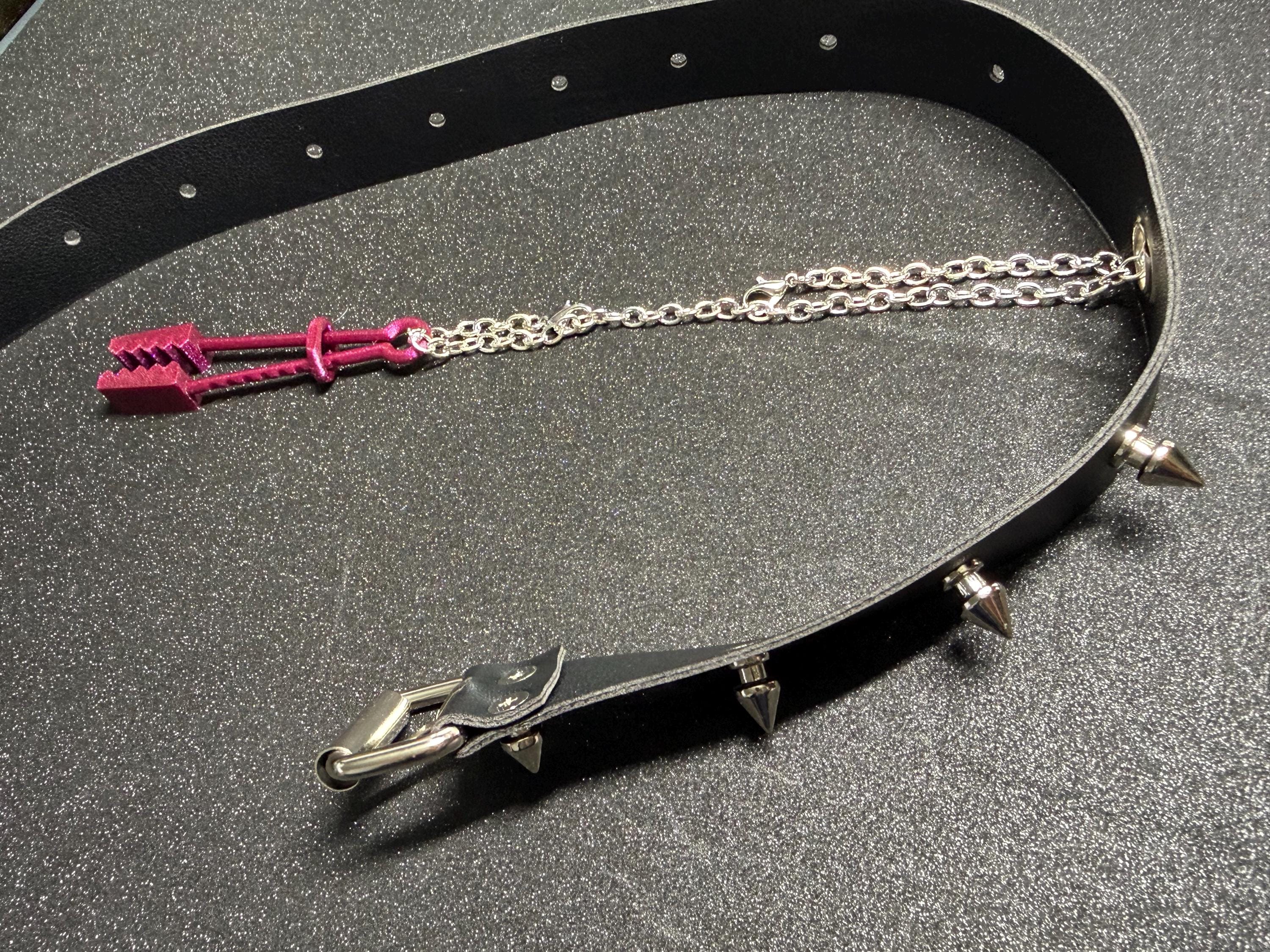 Restraint Harness with Lip and Nipple Connector | Adjustable Bondage Positioning Strap Set | Discreet Packaging