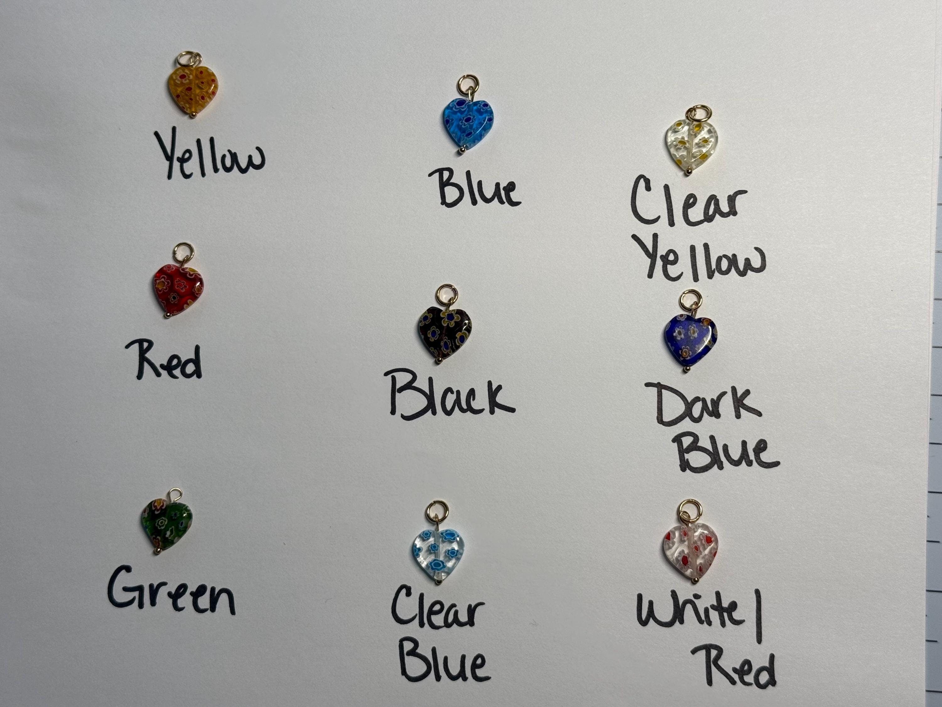 18K Gold Plated Heart Nip Tips | Dangling Charm | Non-Pierced | Discreet Packaging