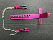 Adjustable Bondage Restraint Display Stand | BDSM Rope & Chain Accessory | Kink Lifestyle Gear | Discreet Packaging