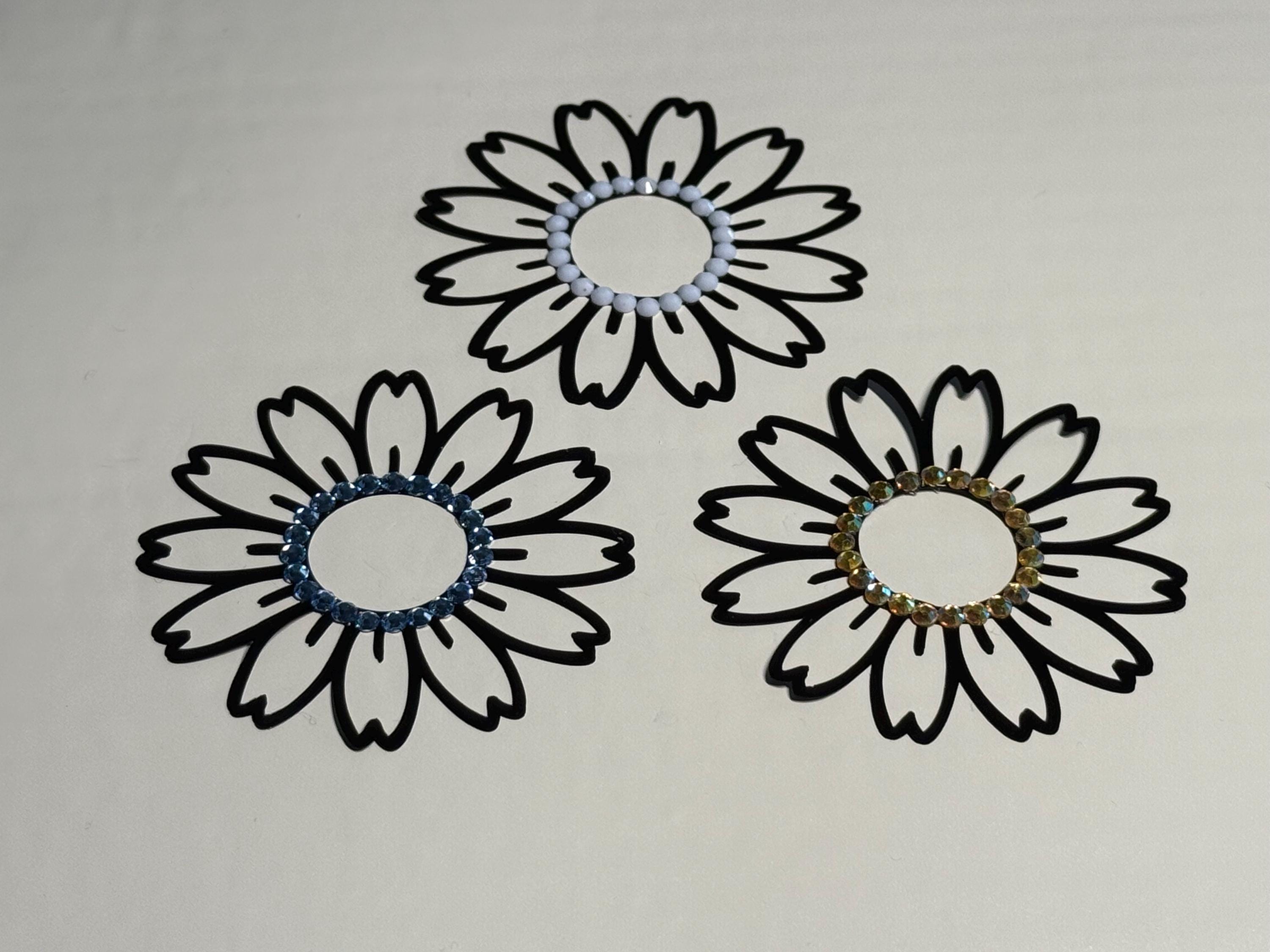 Rhinestone Flower Body Pasty | Rave Festival Body Jewelry | Discreet Packaging