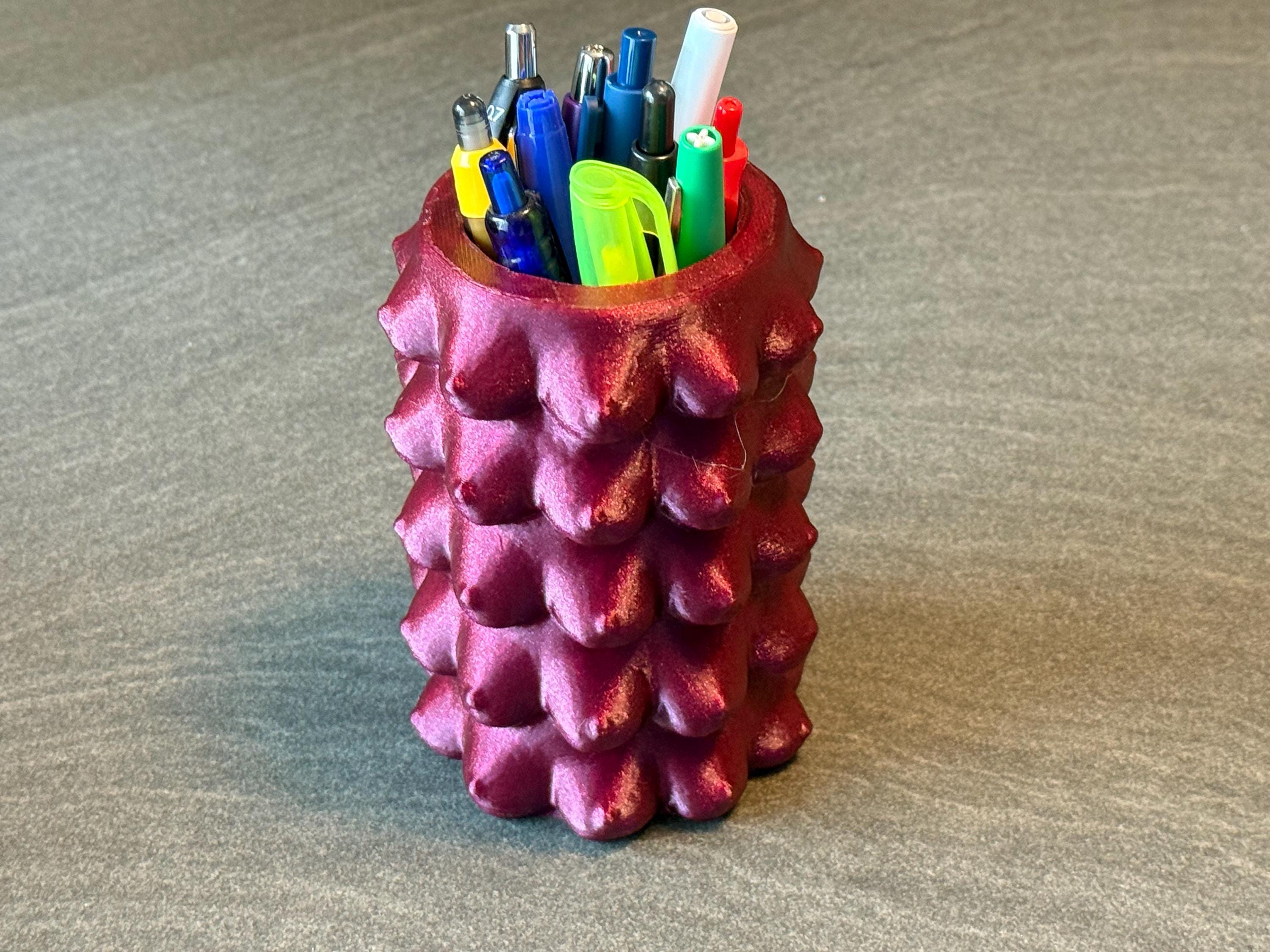 Textured Planter | Trinket Holder | Desk Organizer | Modern Vase | Home Decor | Discreet Packaging