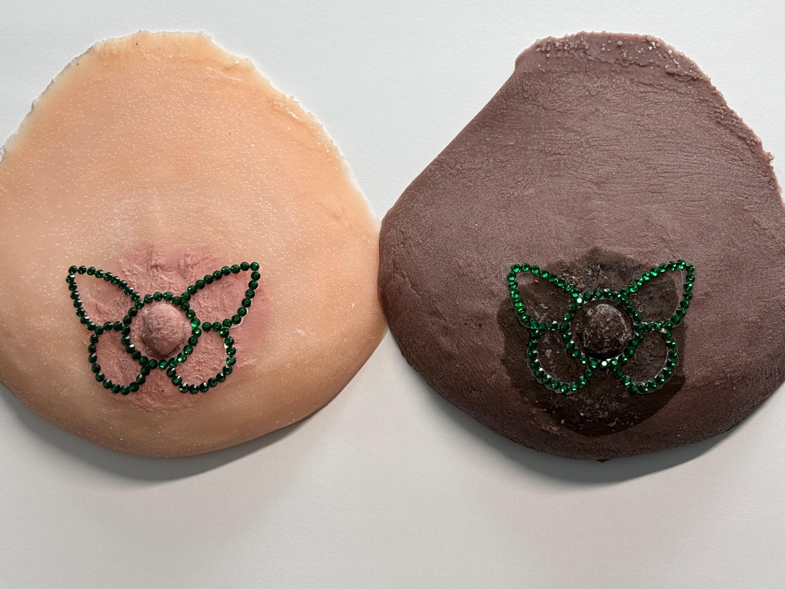 Rhinestone Butterfly Pasties | Rave Festival Body Jewelry | Discreet Packaging