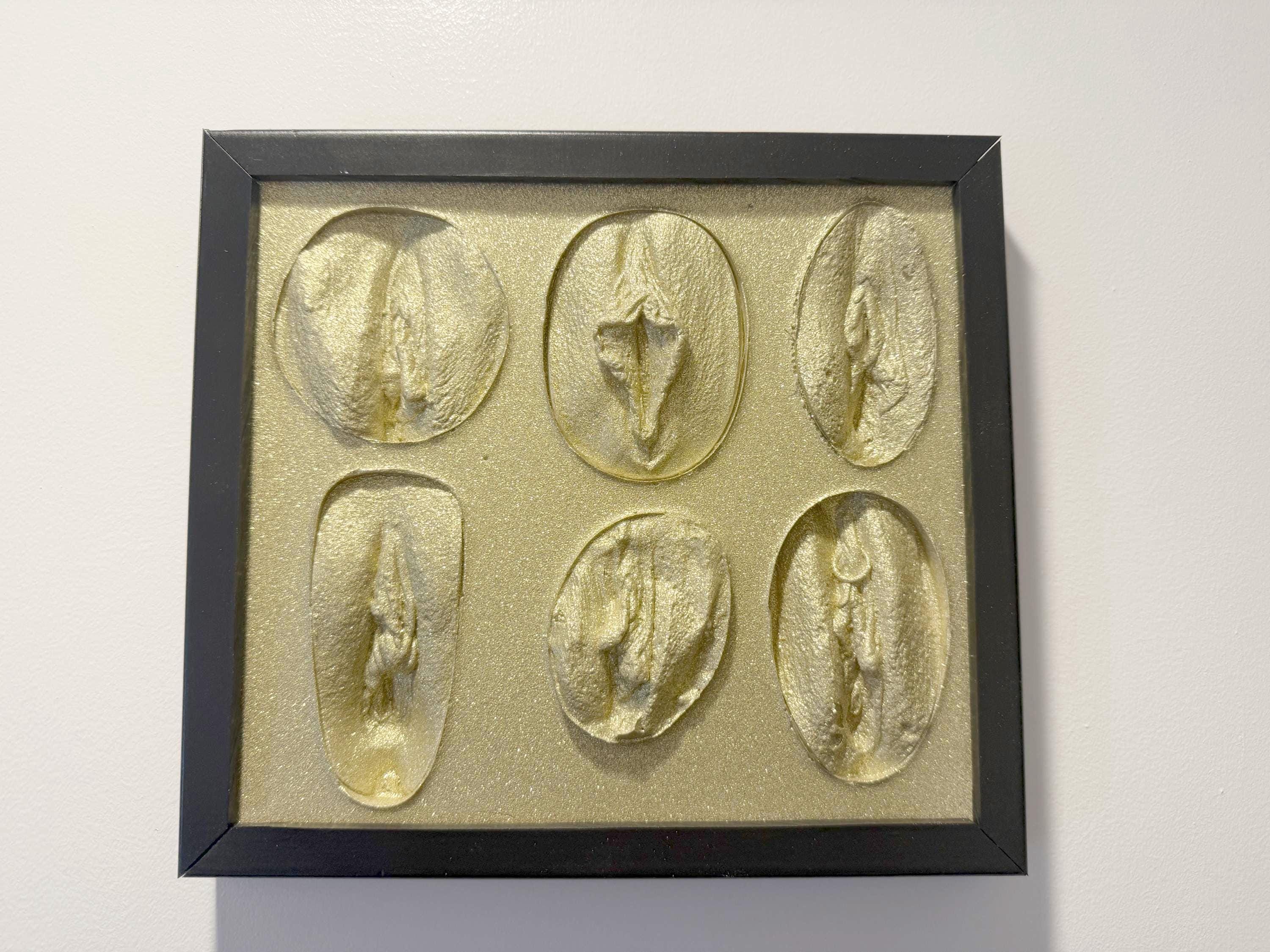 Textured Feminine Form Wall Art | Modern Resin Sculpture | Discreet Packaging
