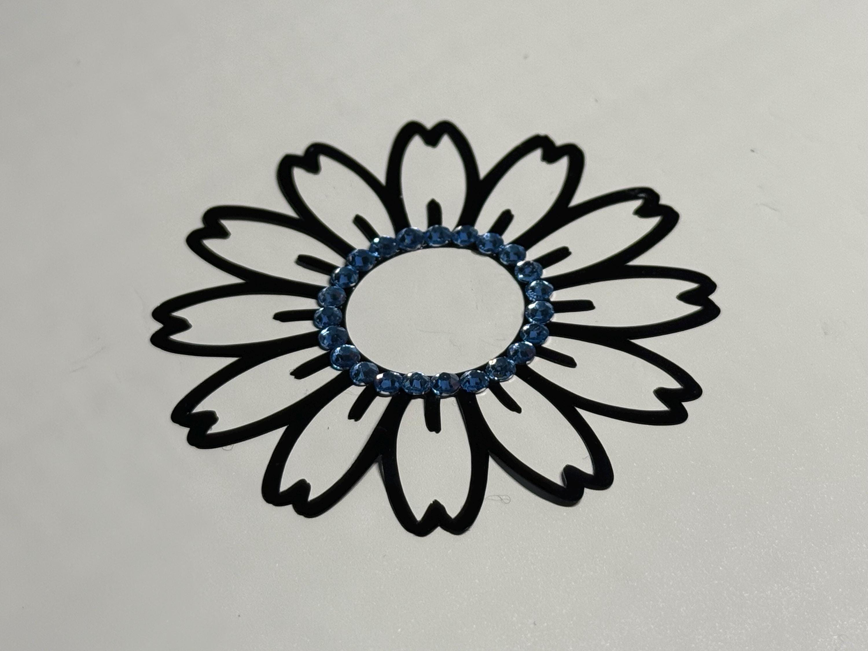 Rhinestone Flower Body Pasty | Rave Festival Body Jewelry | Discreet Packaging